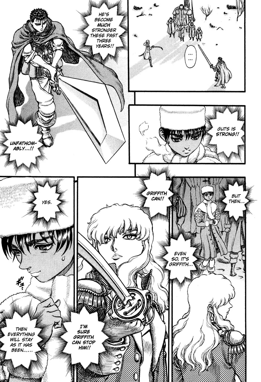 Berserk Chapter 36 page 4 - Chapter 36: The Morning Departure (3)