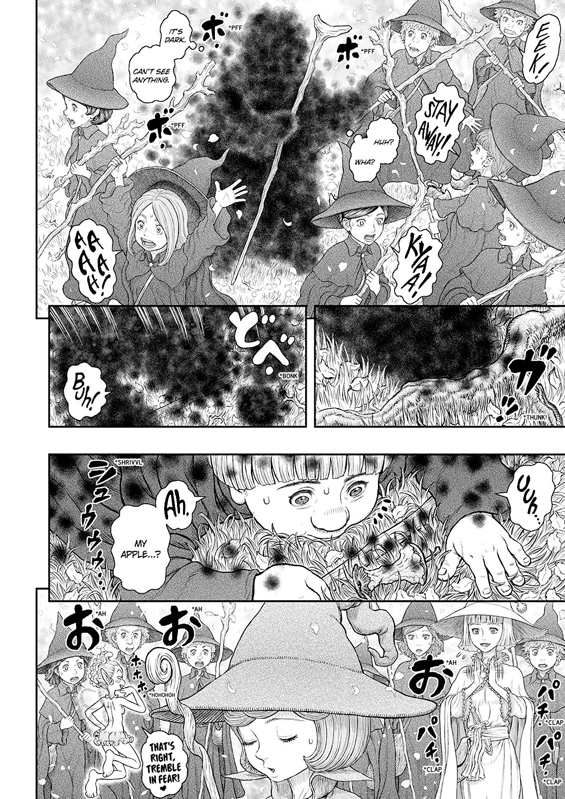 Berserk manga, chapter 360, page 13 of 22
