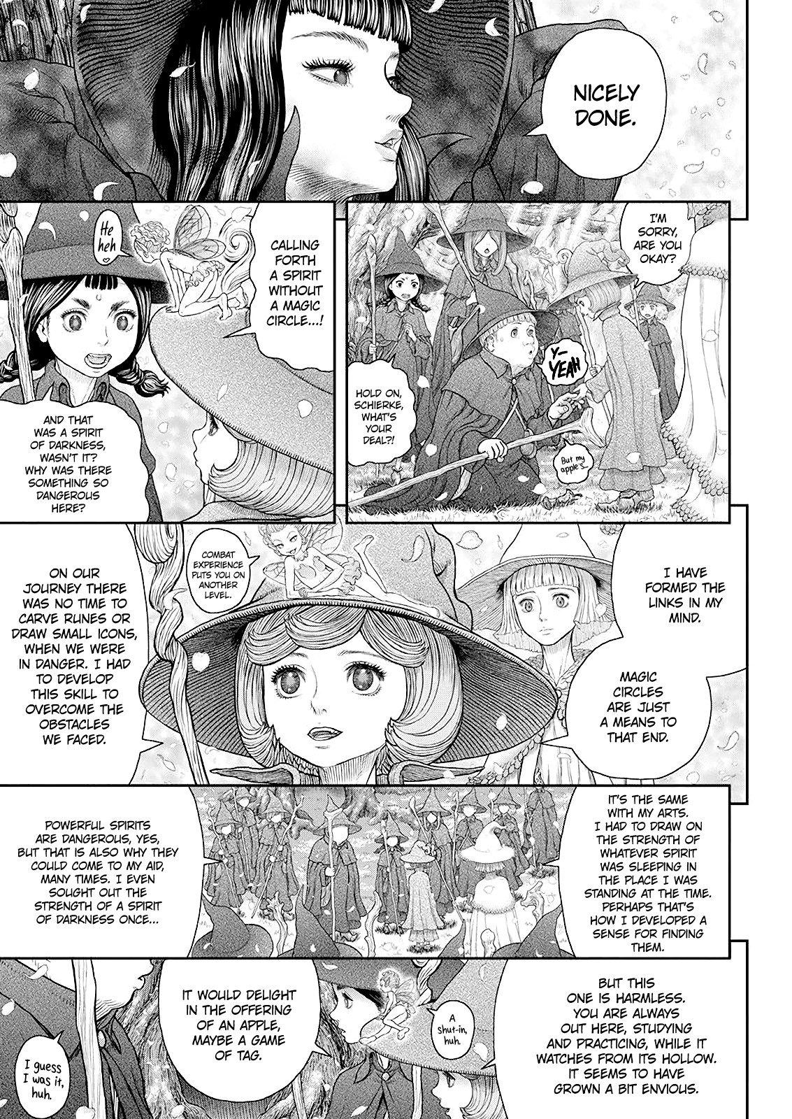 Berserk manga, chapter 360, page 14 of 22