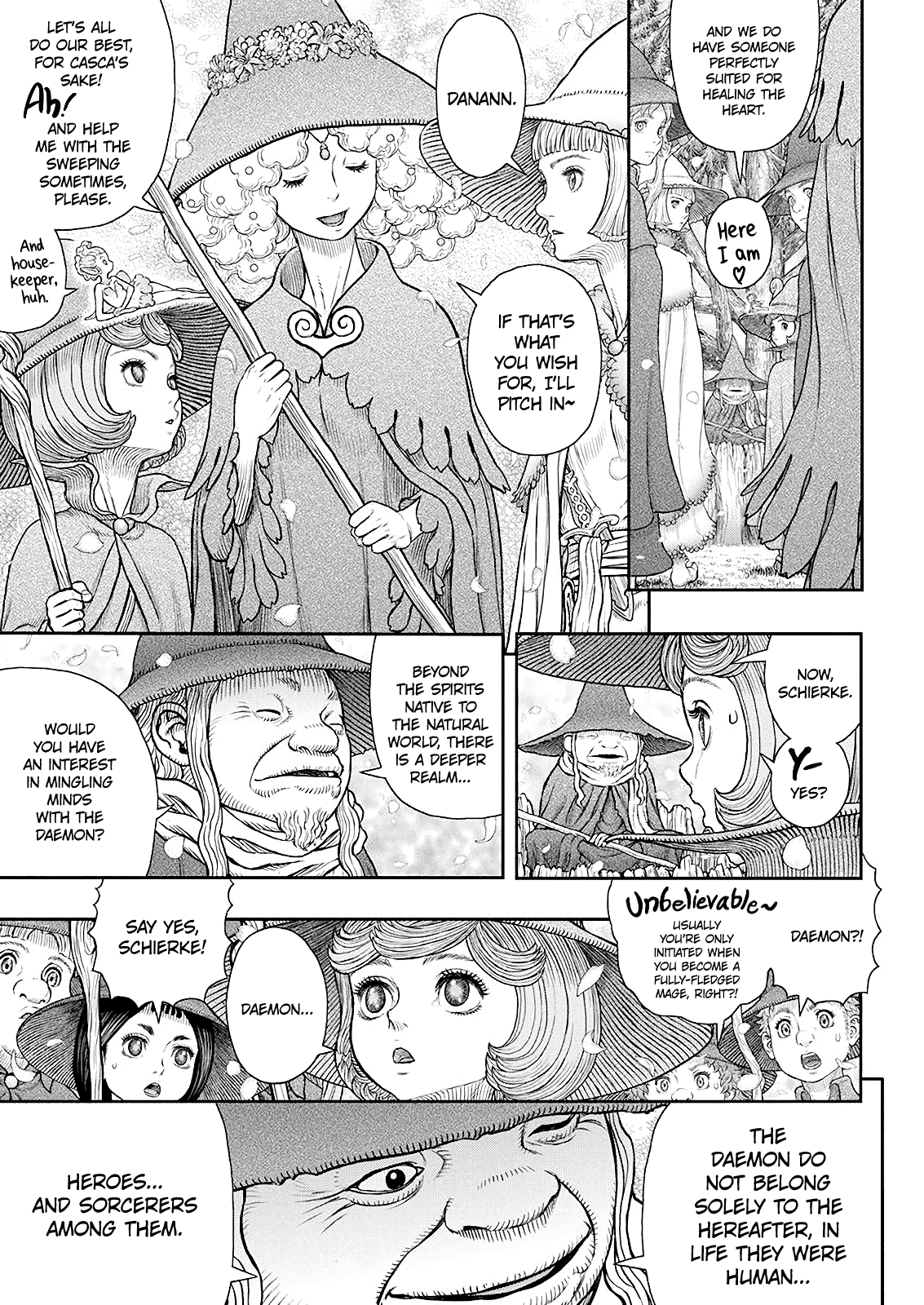 Berserk manga, chapter 360, page 16 of 22