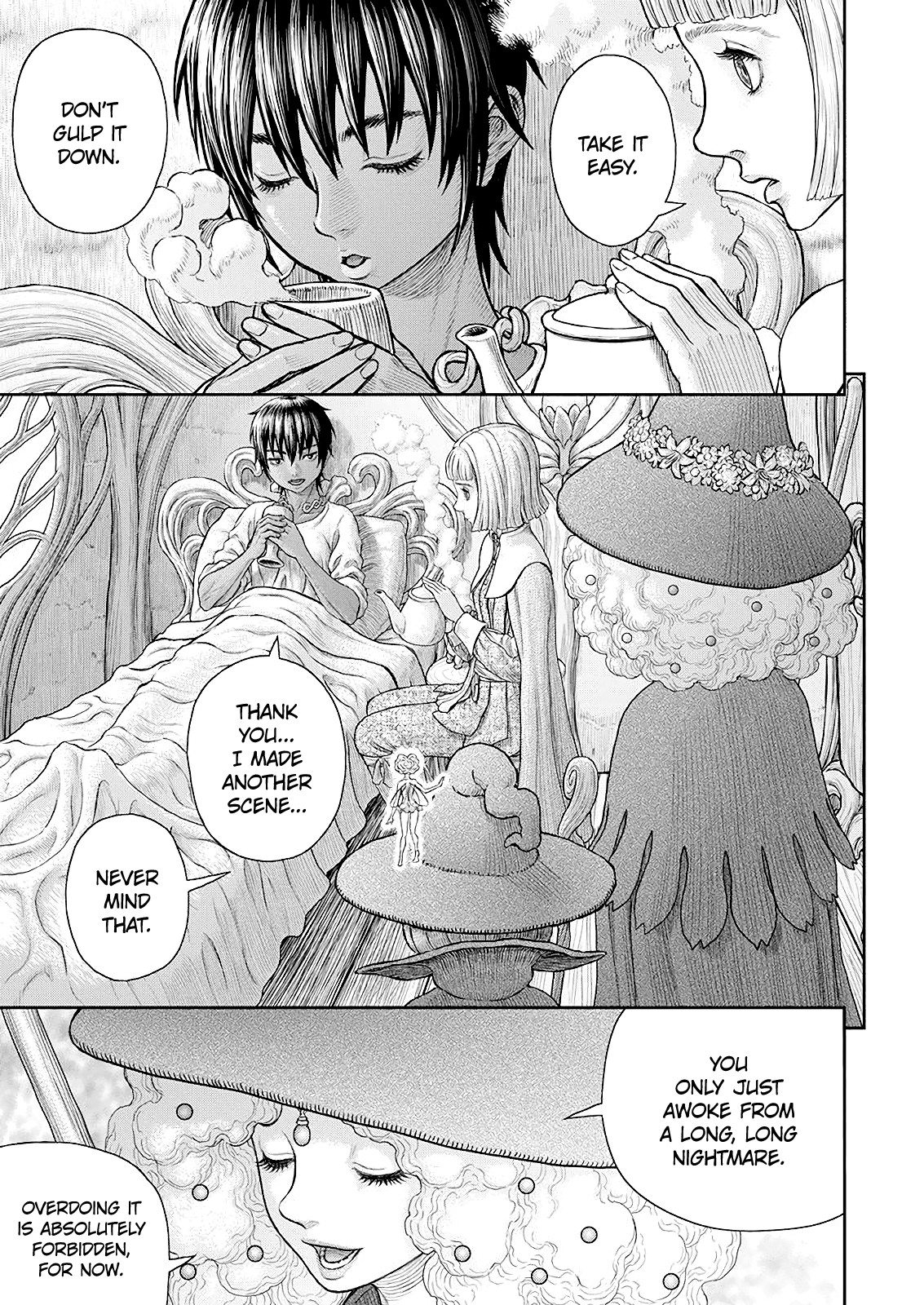 Berserk manga, chapter 360, page 2 of 22