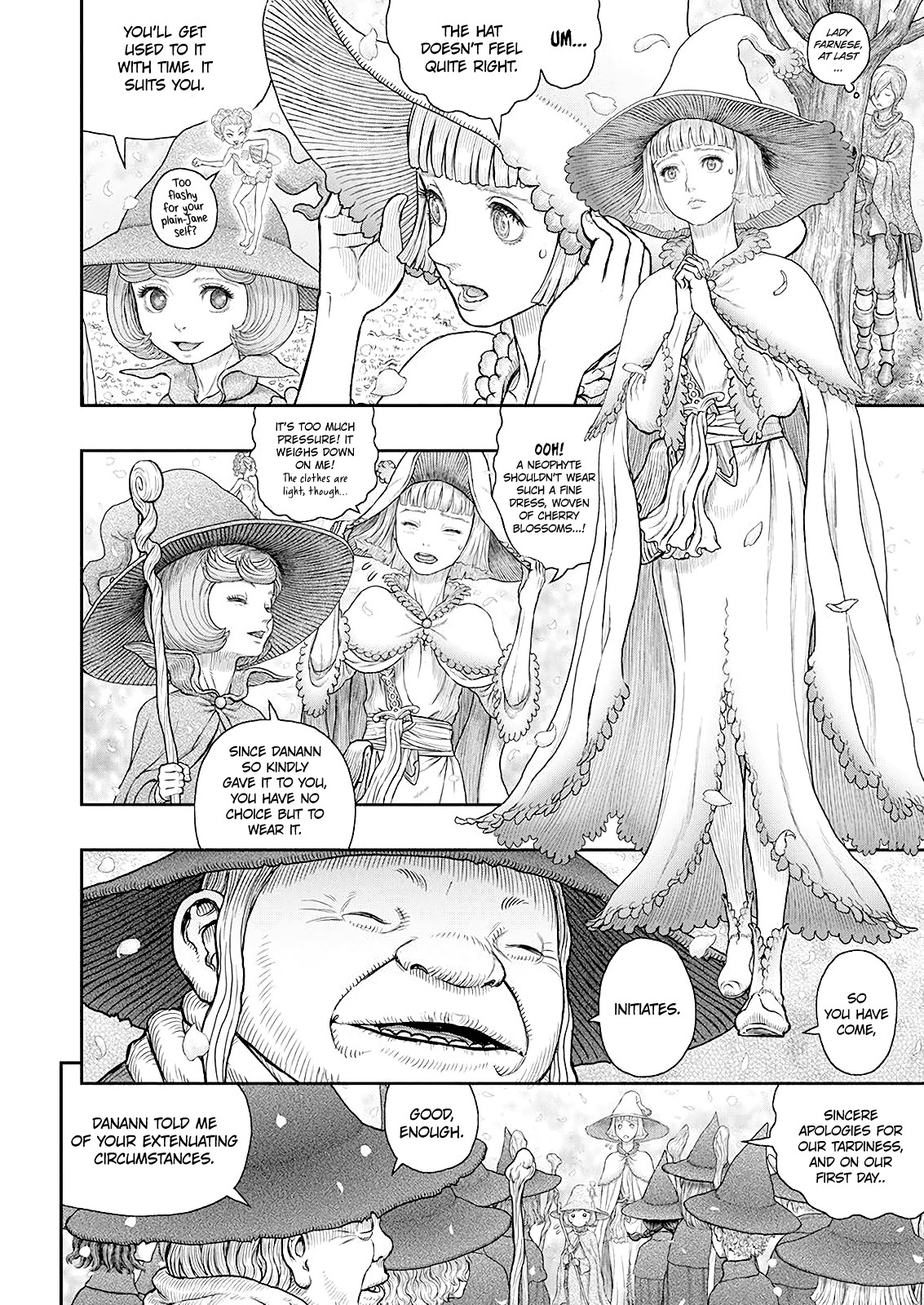 Berserk manga, chapter 360, page 6 of 22