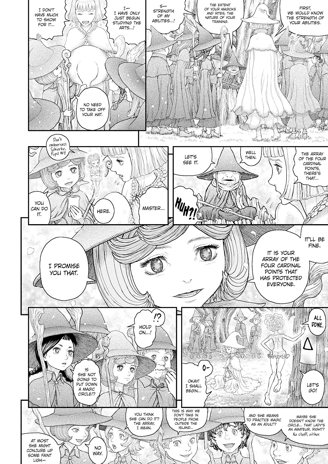 Berserk manga, chapter 360, page 7 of 22
