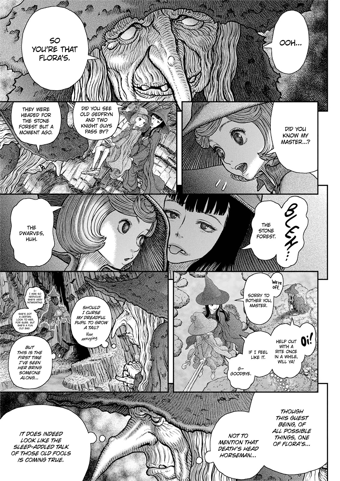 Berserk manga, chapter 361, page 14 of 20
