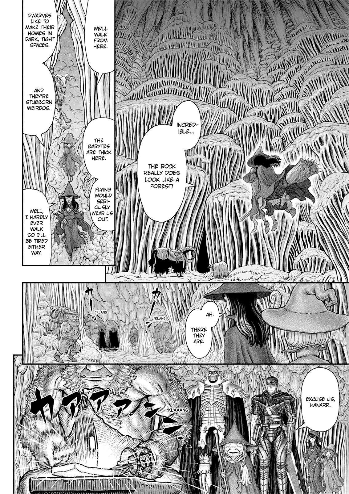 Berserk manga, chapter 361, page 15 of 20