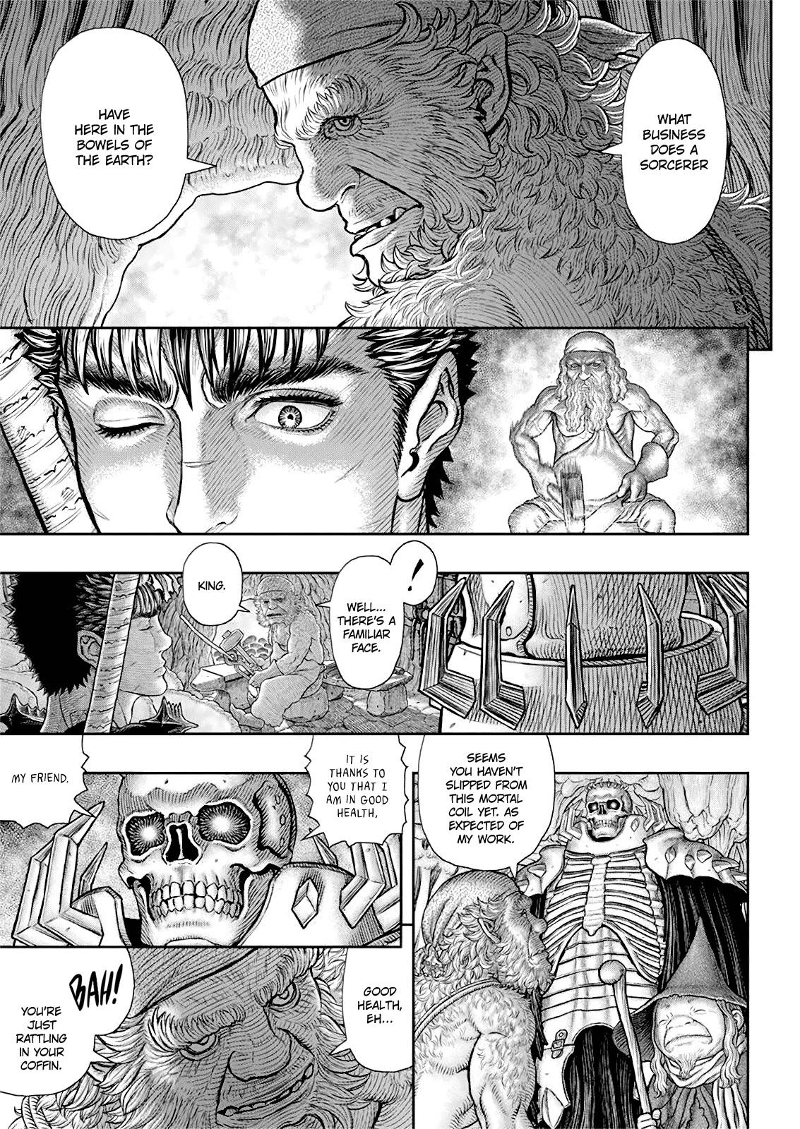 Berserk manga, chapter 361, page 16 of 20