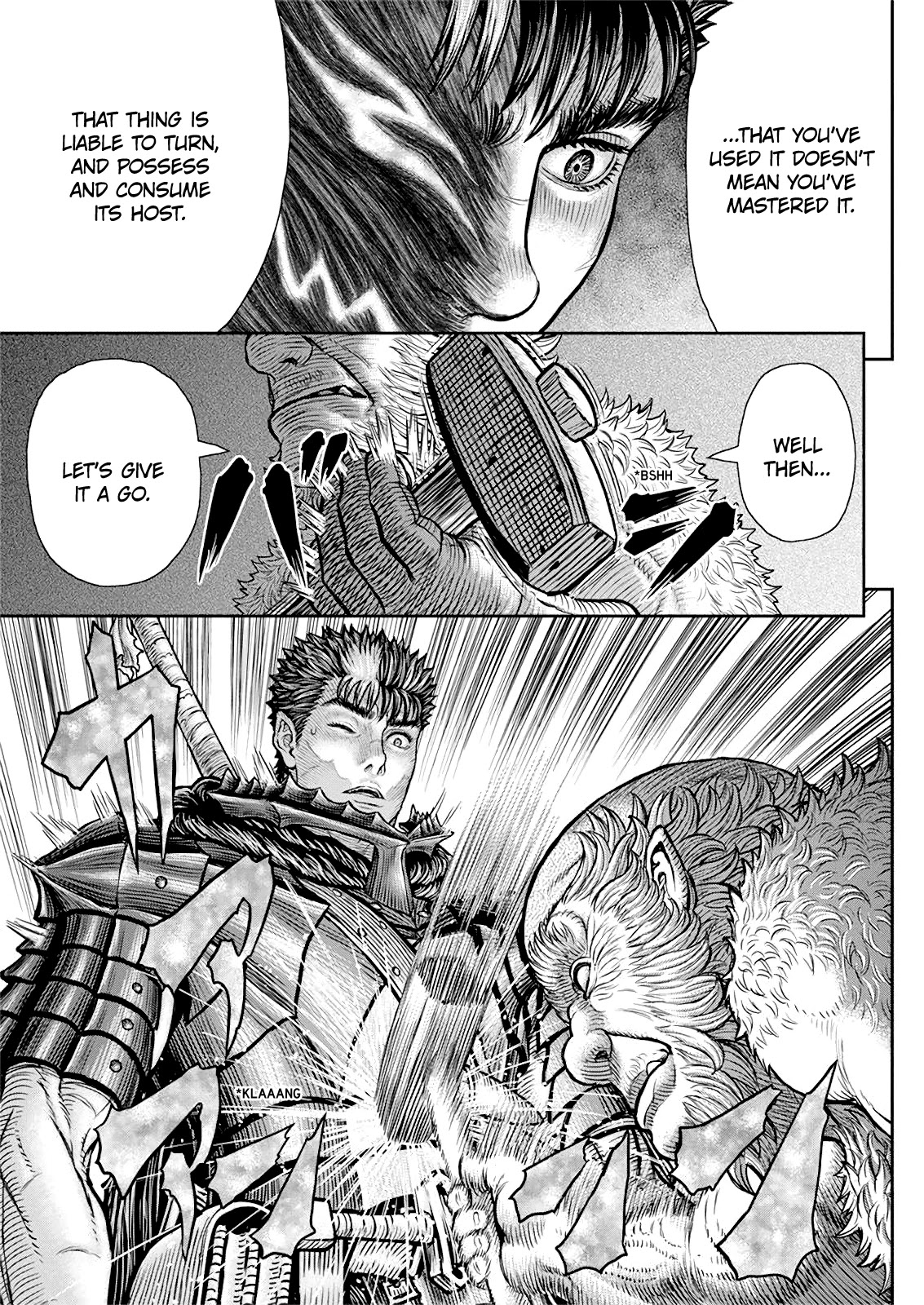 Berserk manga, chapter 361, page 18 of 20