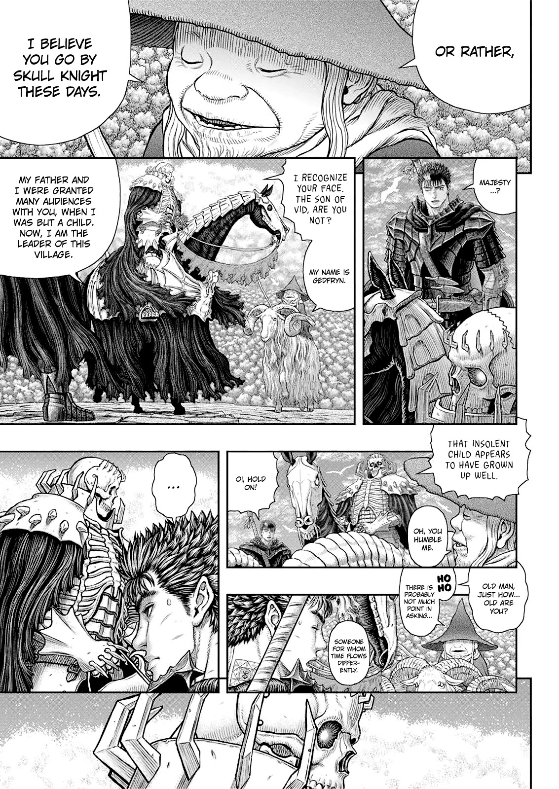 Berserk manga, chapter 361, page 3 of 20