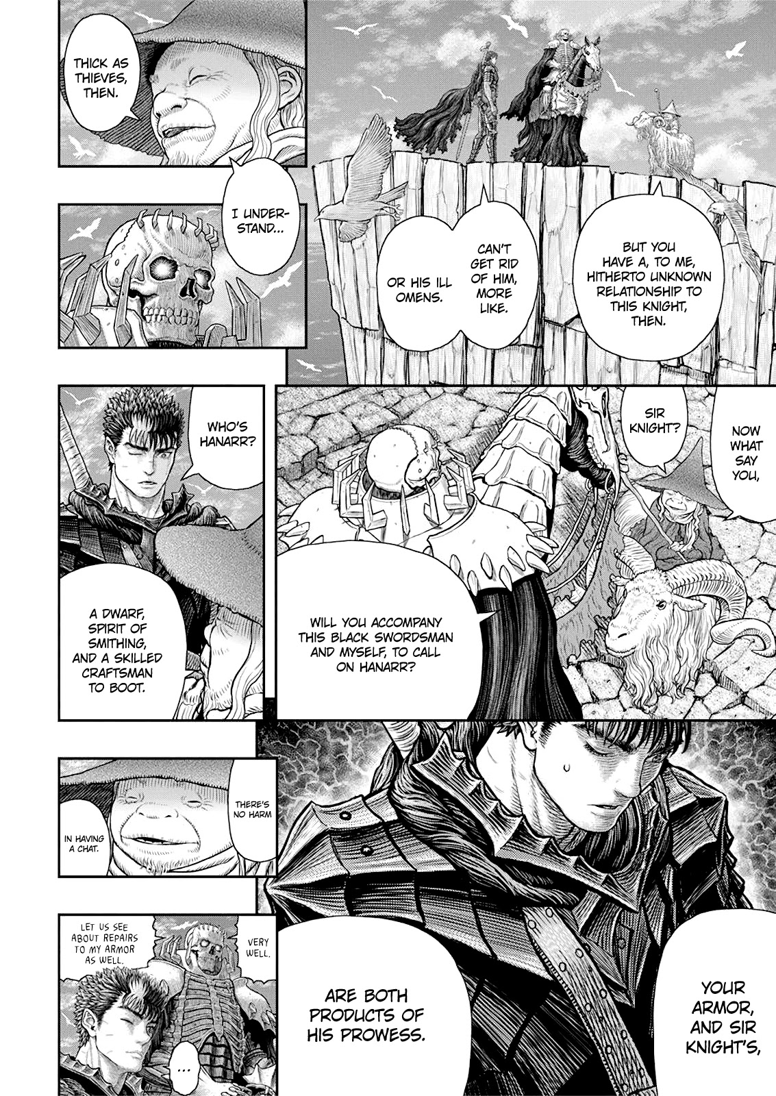 Berserk manga, chapter 361, page 4 of 20