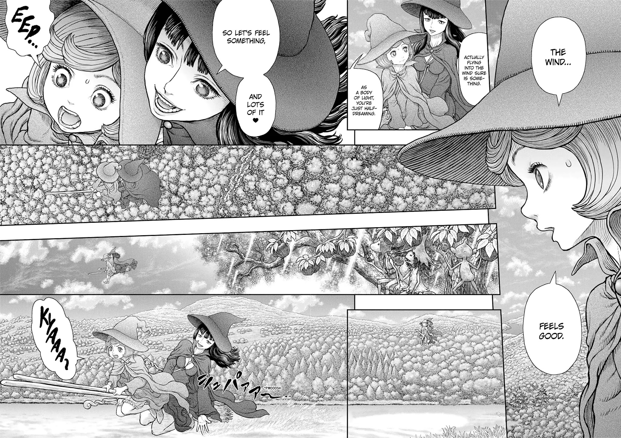 Berserk manga, chapter 361, page 8 of 20