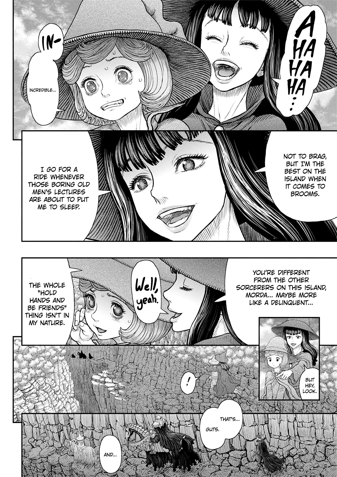 Berserk manga, chapter 361, page 9 of 20