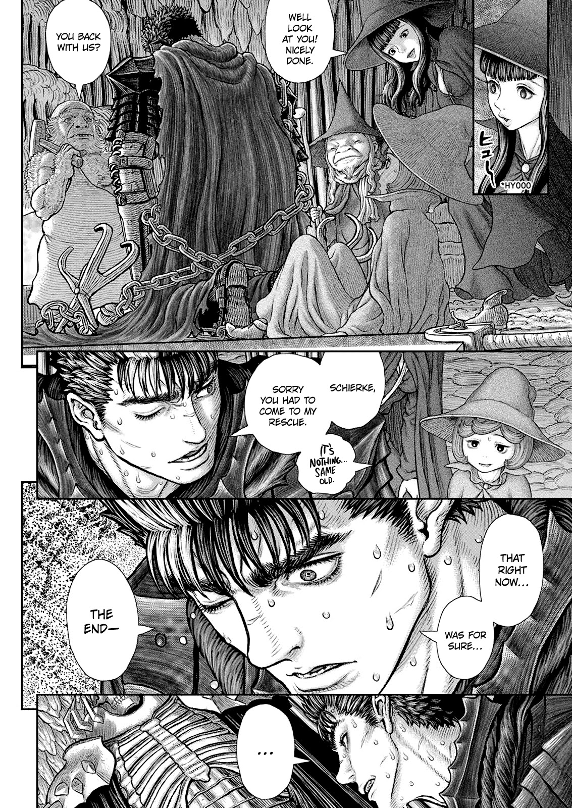 Berserk manga, chapter 362, page 13 of 16