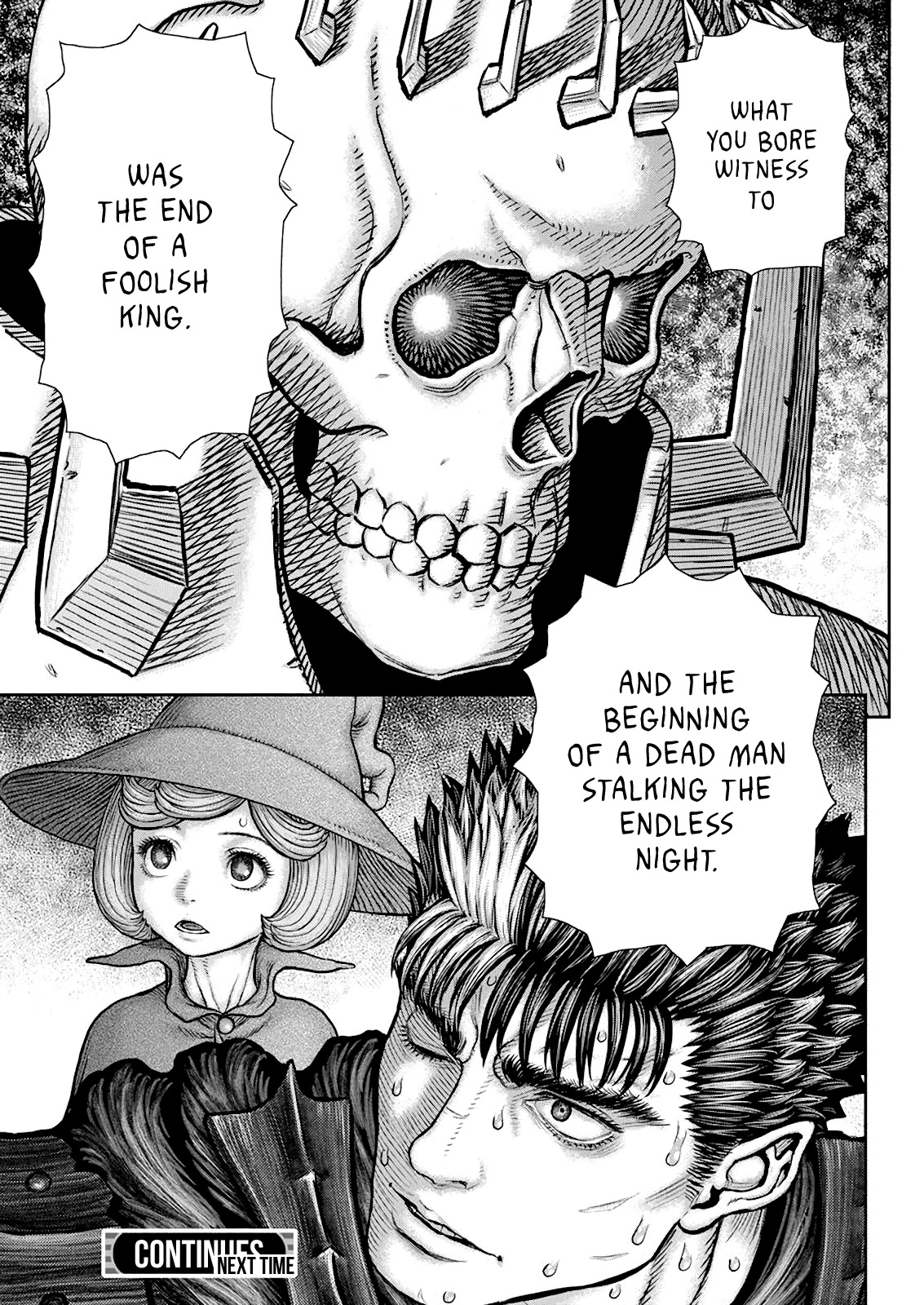Berserk manga, chapter 362, page 14 of 16
