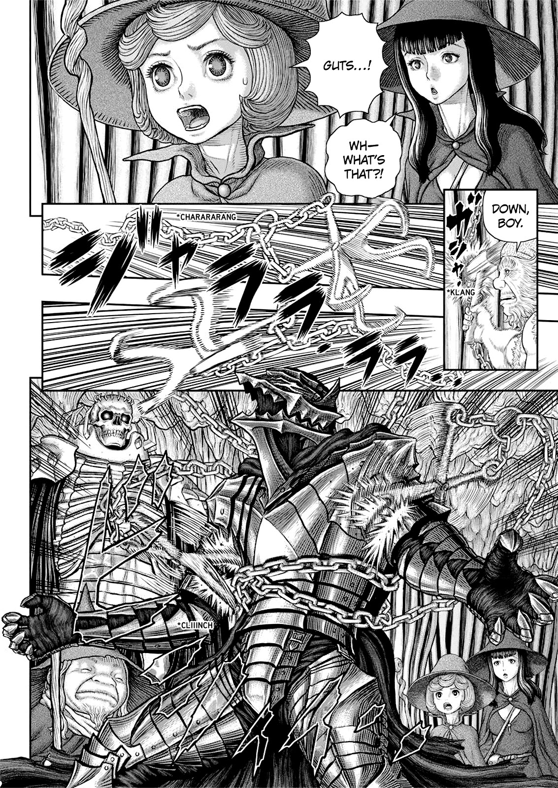 Berserk manga, chapter 362, page 2 of 16