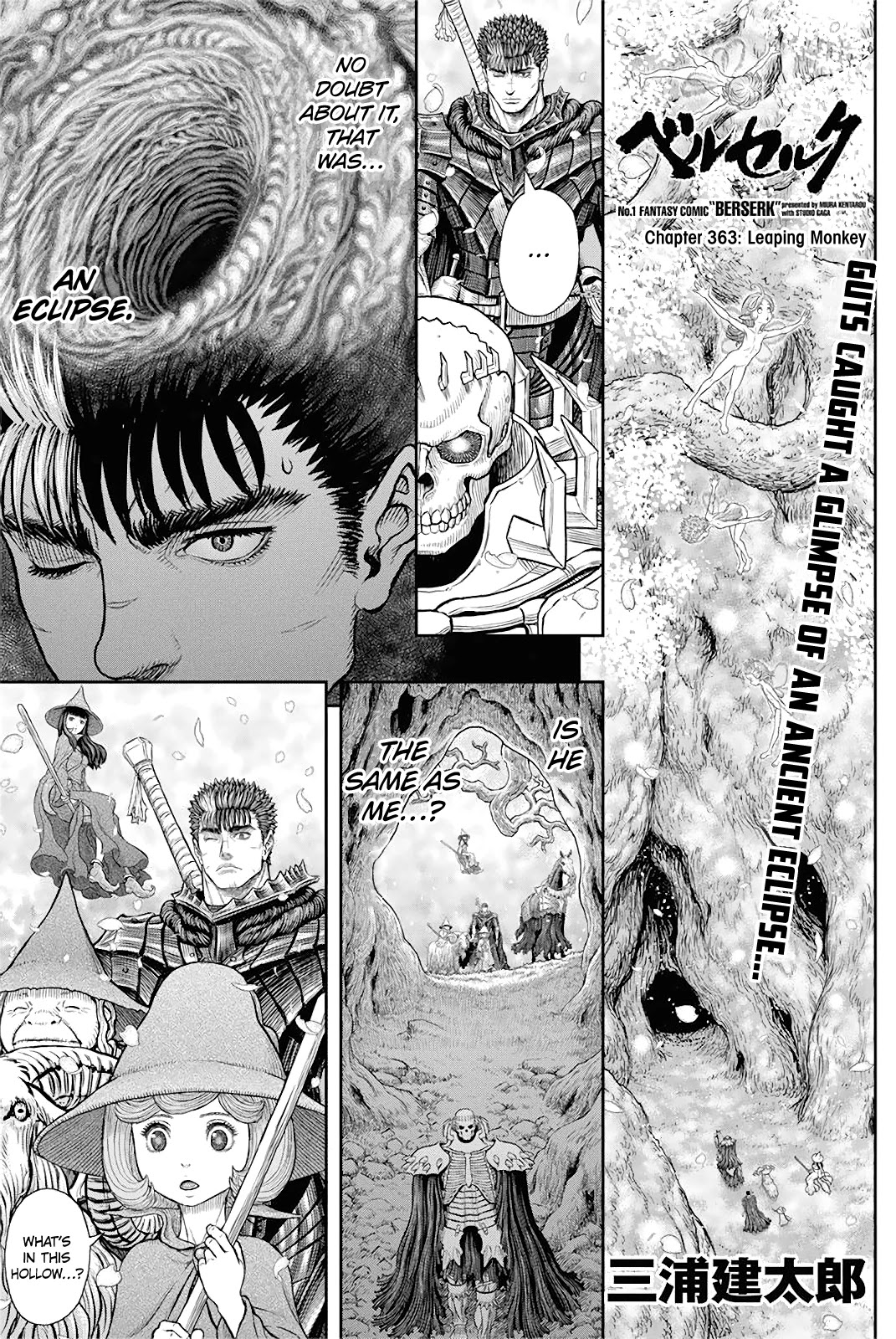 Berserk Chapter 363 page 1 - Chapter 363: Leaping Monkey