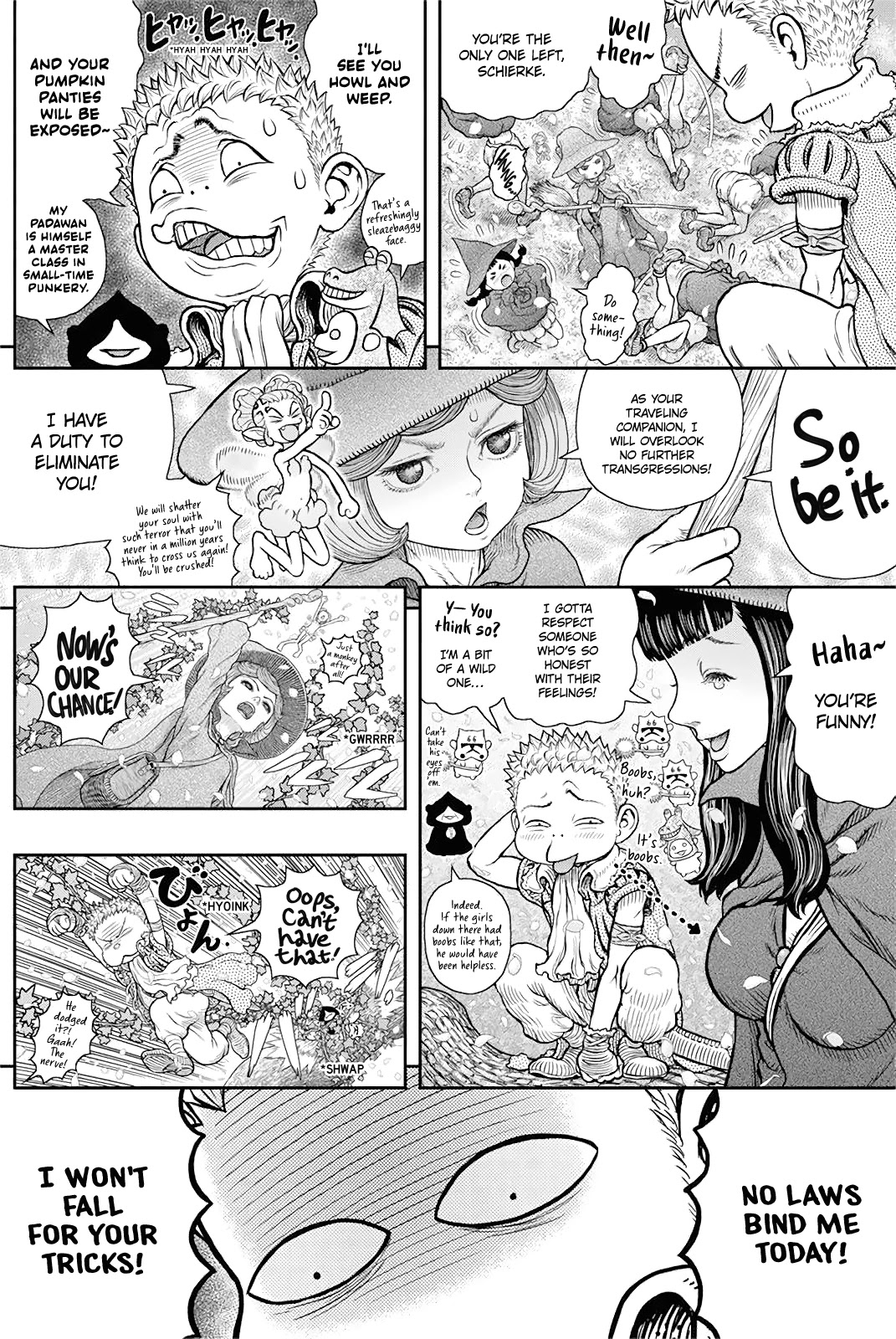 Berserk Chapter 363 page 10 - Chapter 363: Leaping Monkey