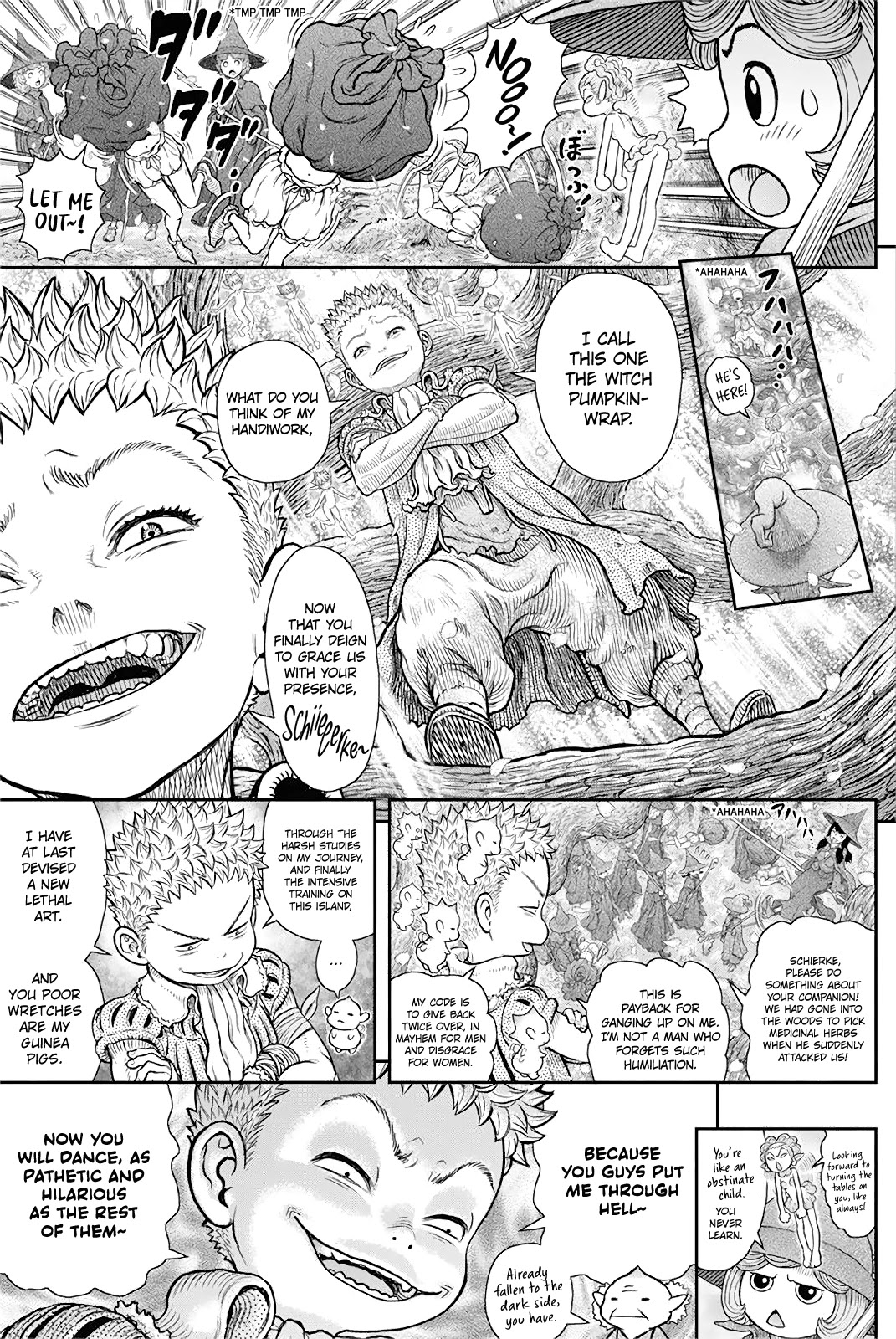 Berserk Chapter 363 page 7 - Chapter 363: Leaping Monkey