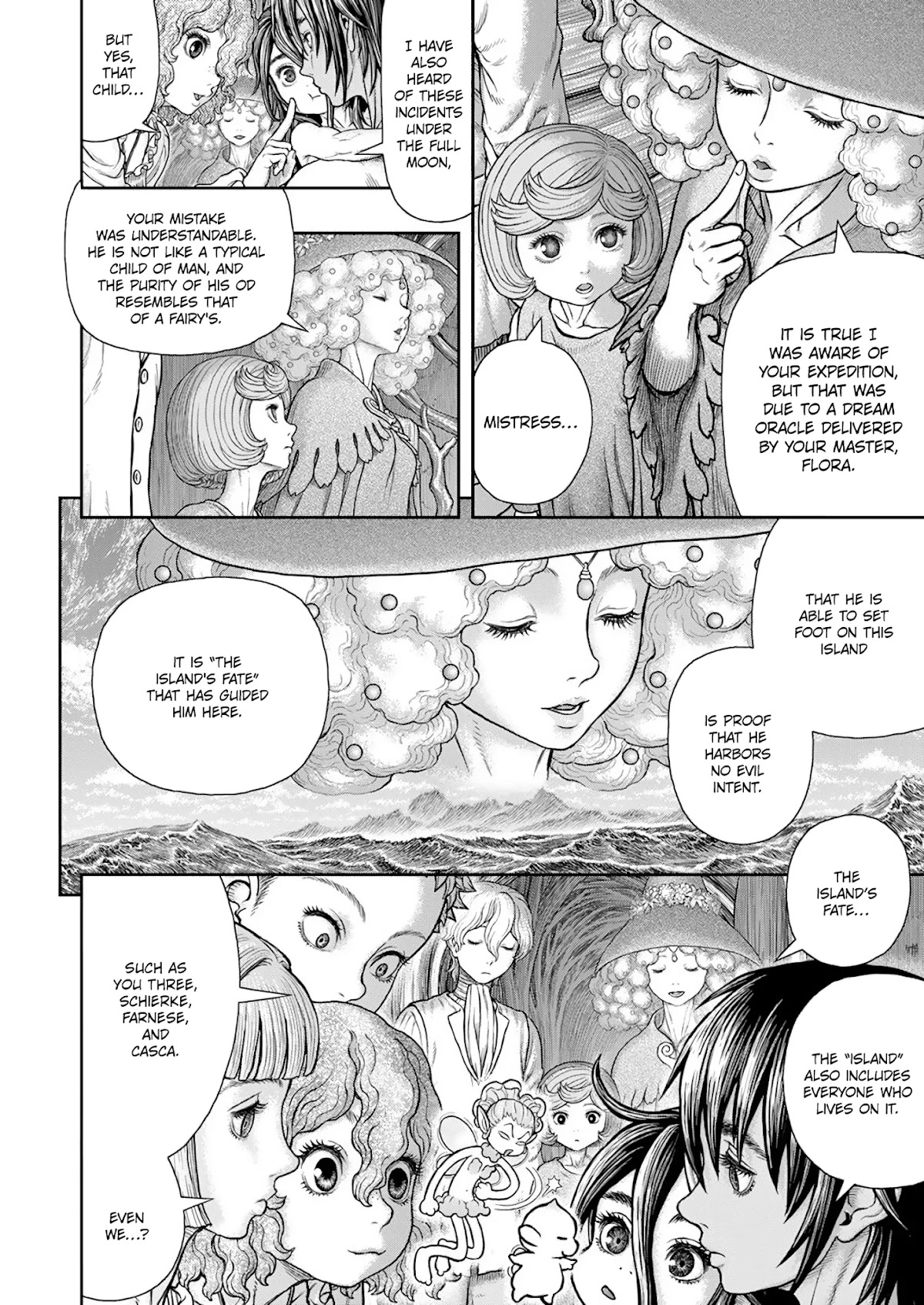 Berserk manga, chapter 364, page 10 of 28