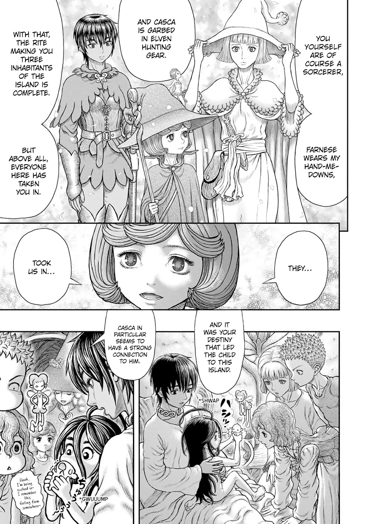 Berserk manga, chapter 364, page 11 of 28