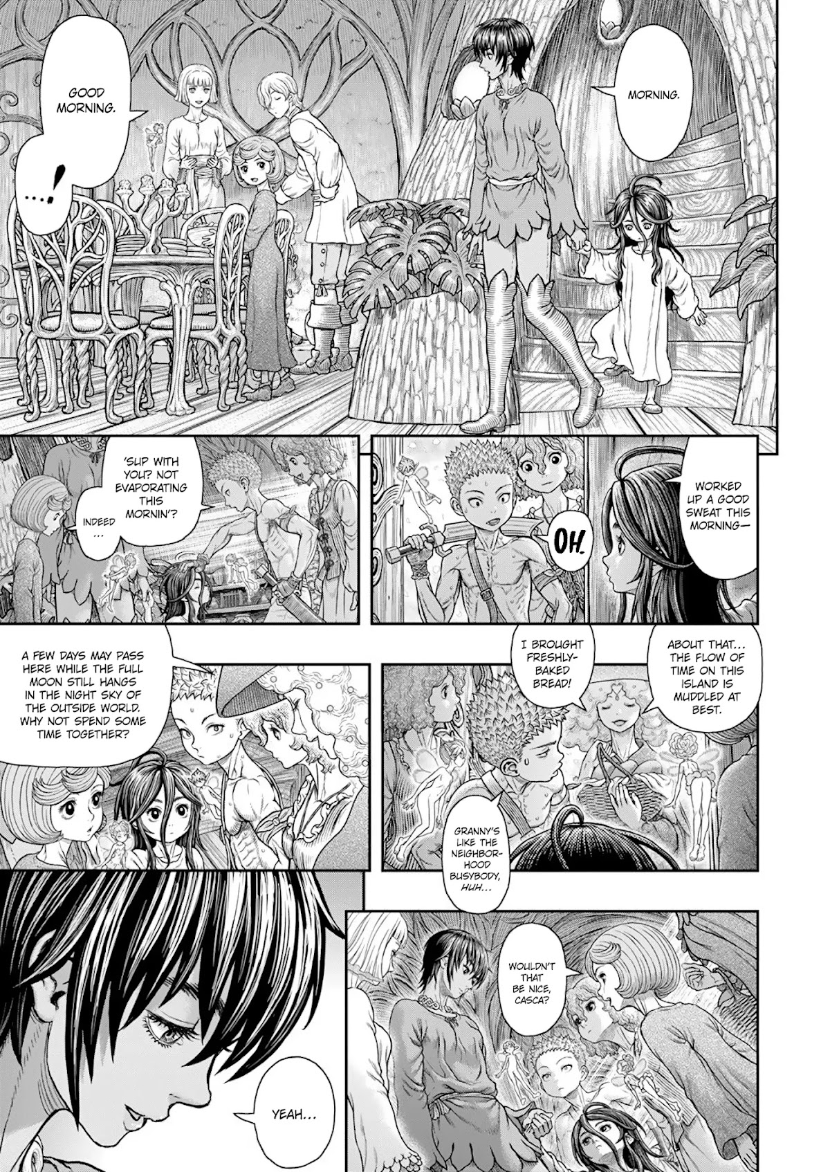 Berserk manga, chapter 364, page 13 of 28