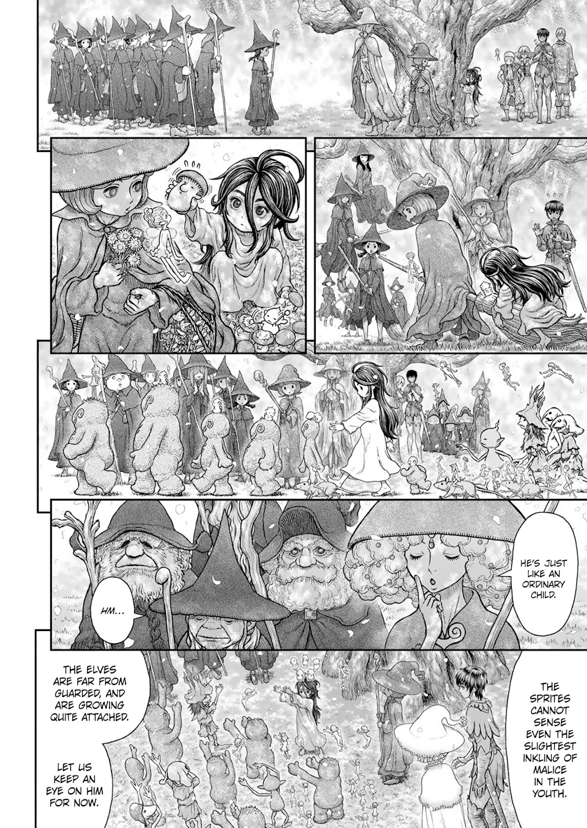 Berserk manga, chapter 364, page 14 of 28