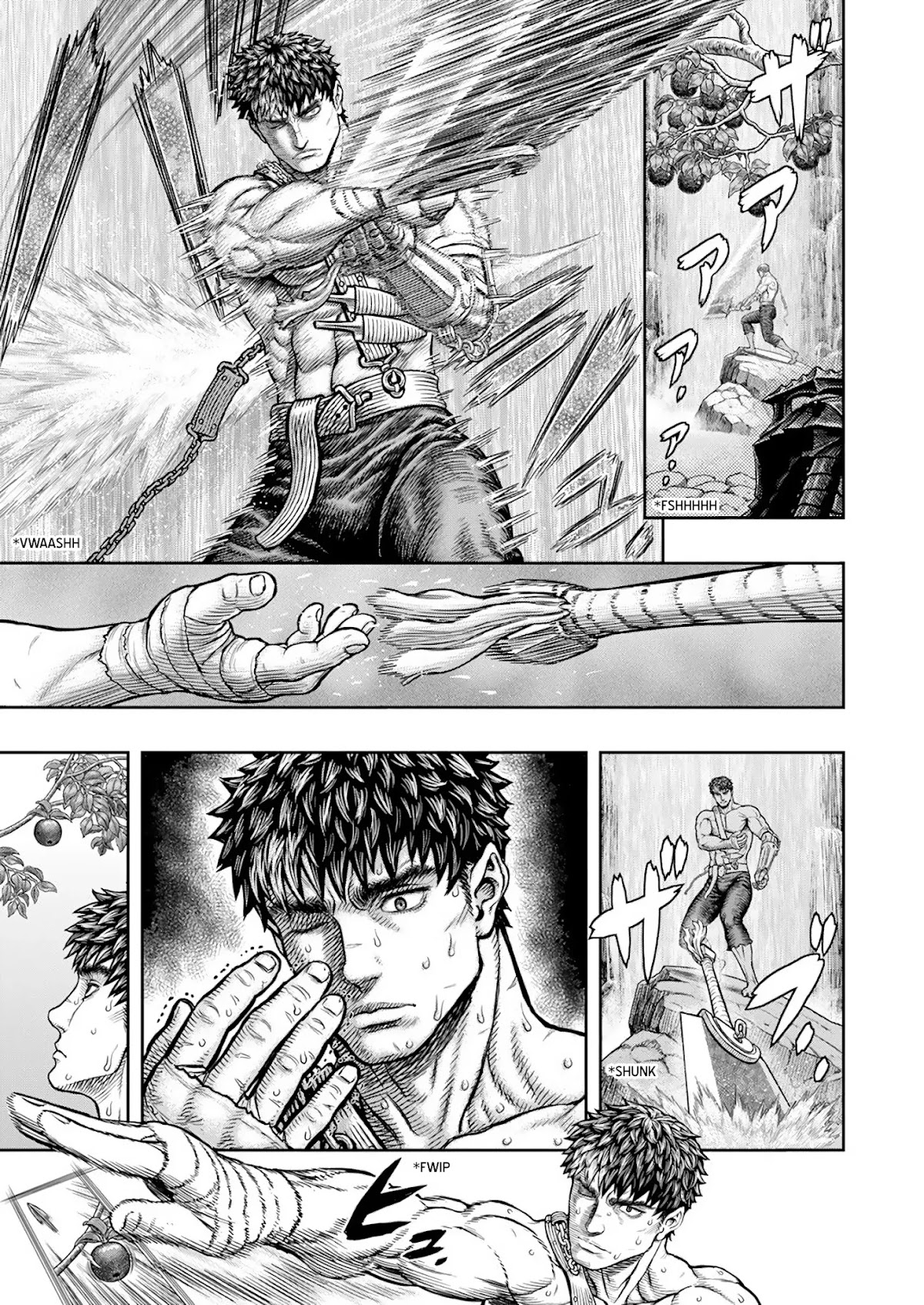 Berserk manga, chapter 364, page 17 of 28