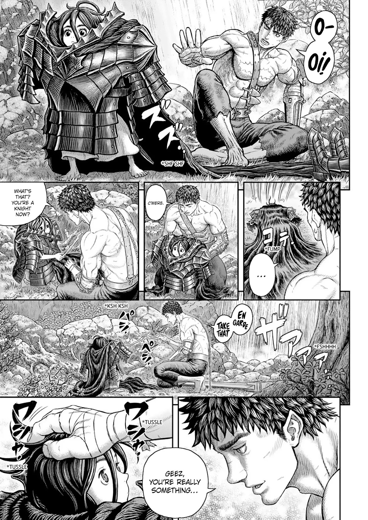 Berserk manga, chapter 364, page 19 of 28