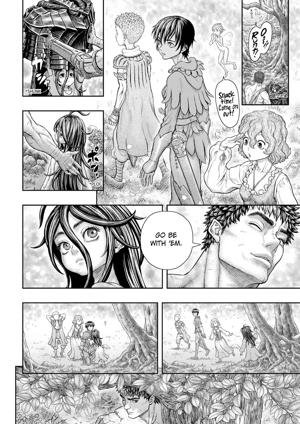 Berserk manga, chapter 364, page 20 of 28