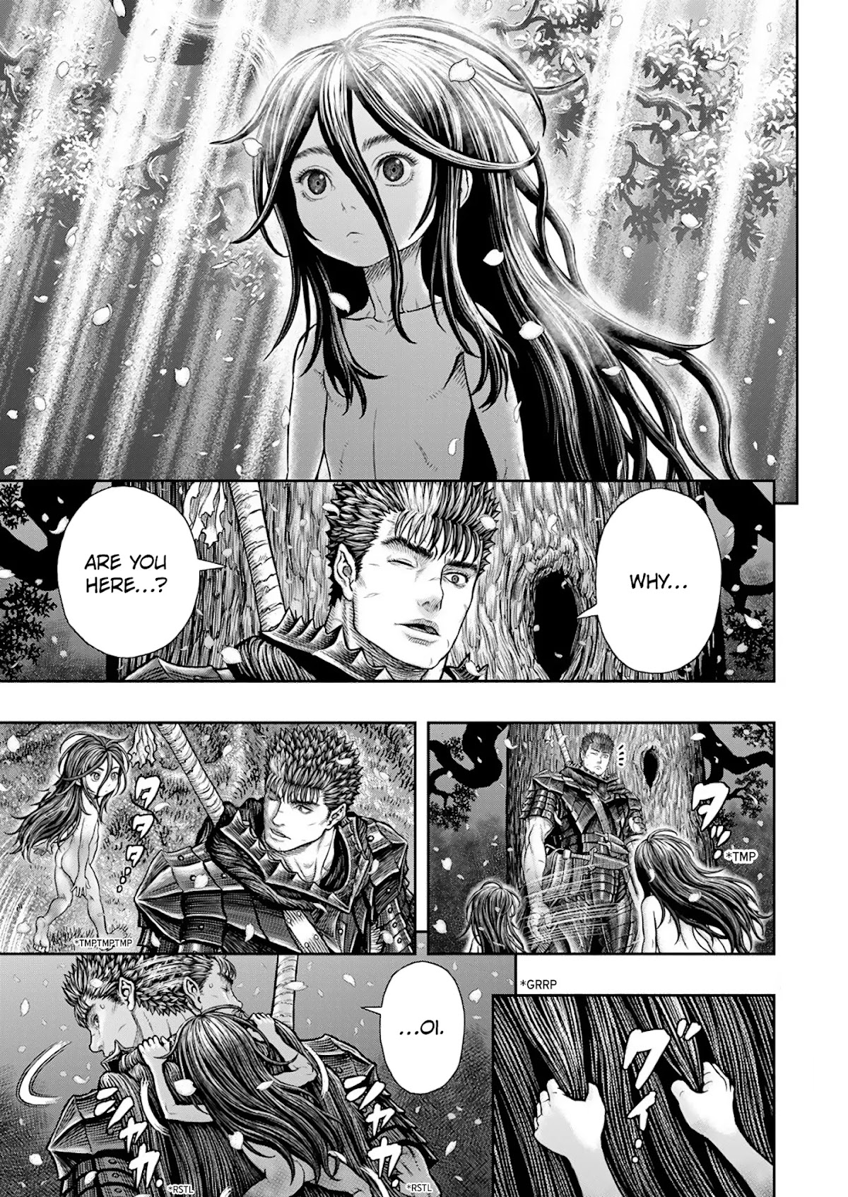 Berserk manga, chapter 364, page 3 of 28
