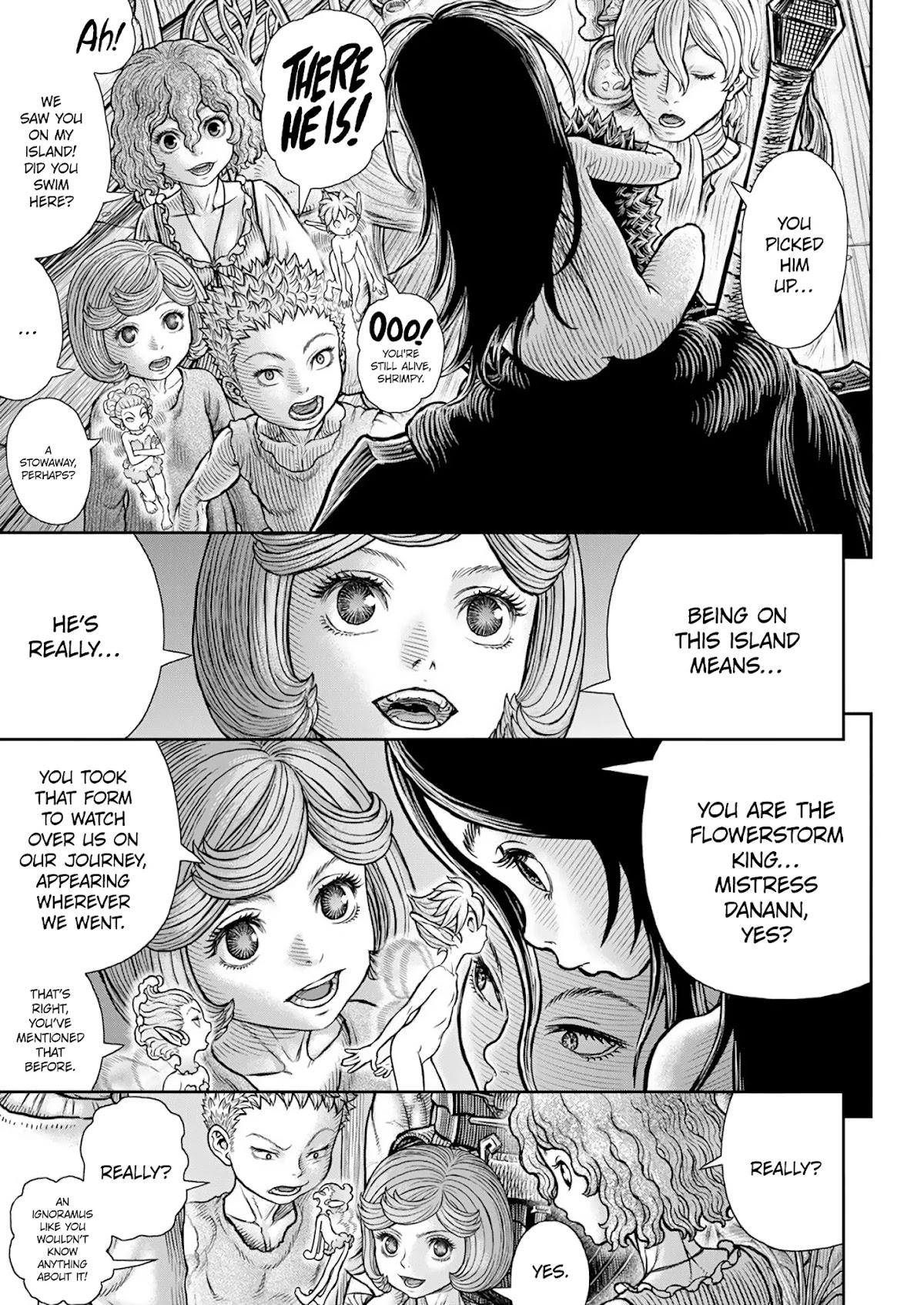 Berserk manga, chapter 364, page 5 of 28