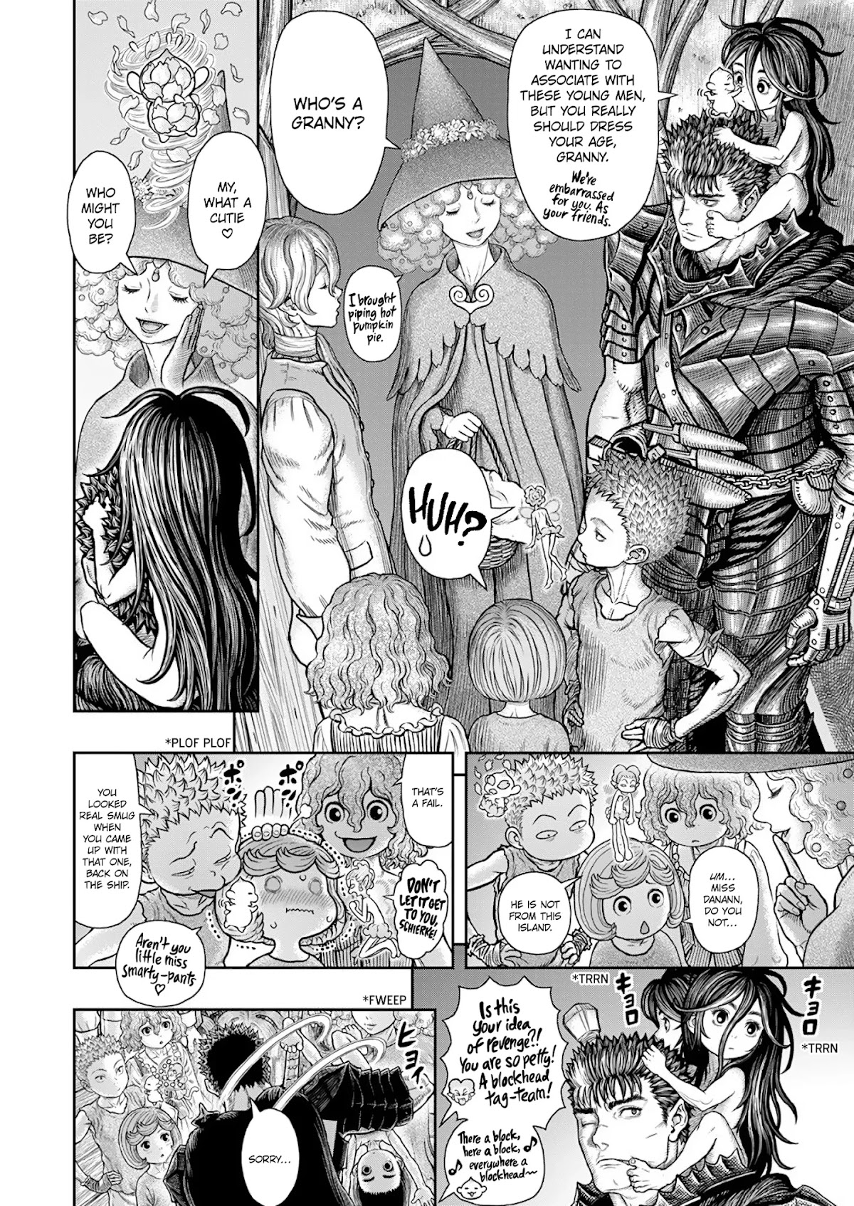 Berserk manga, chapter 364, page 6 of 28