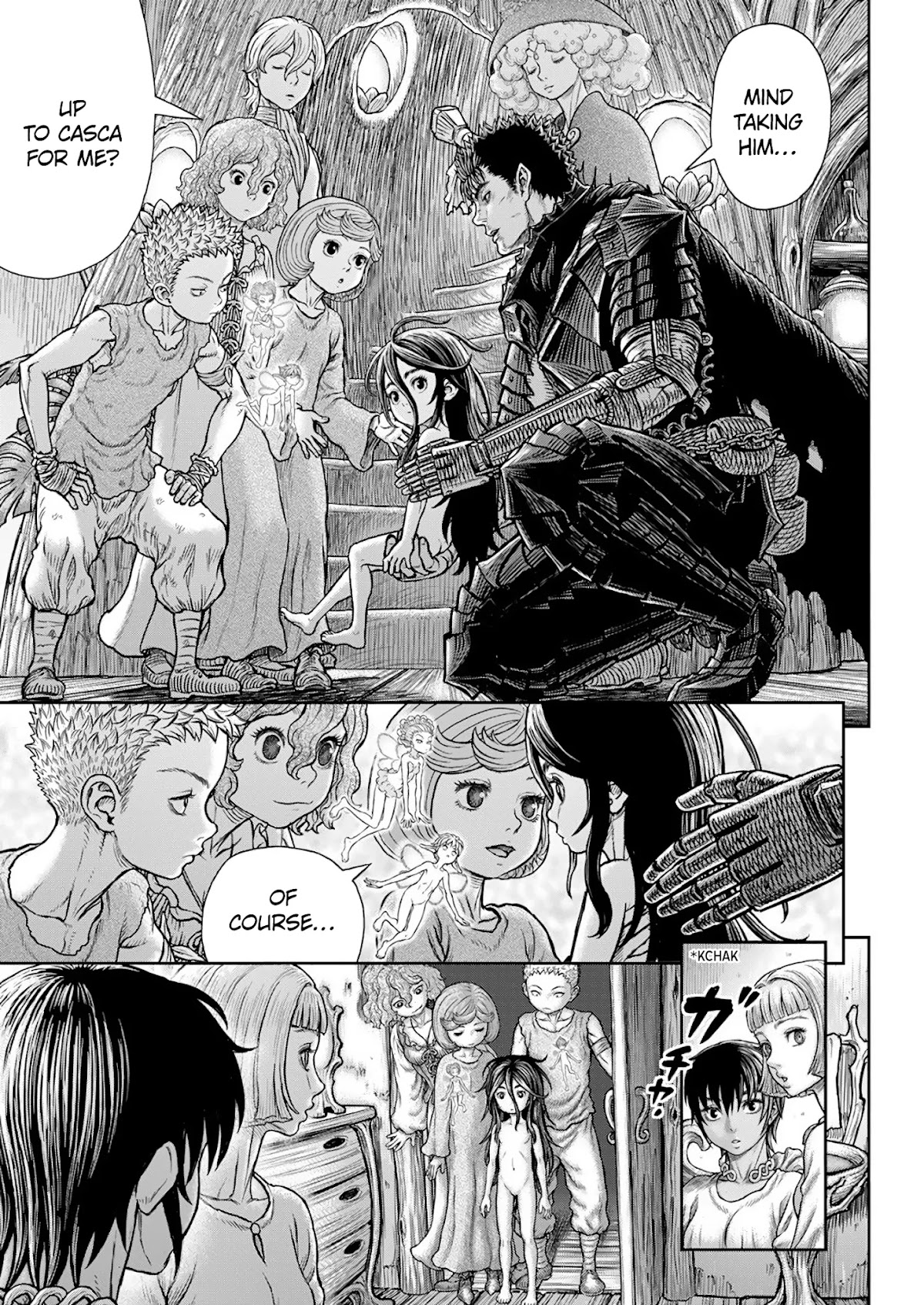 Berserk manga, chapter 364, page 7 of 28
