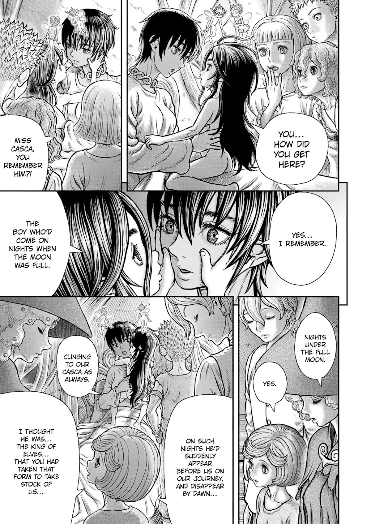 Berserk manga, chapter 364, page 9 of 28