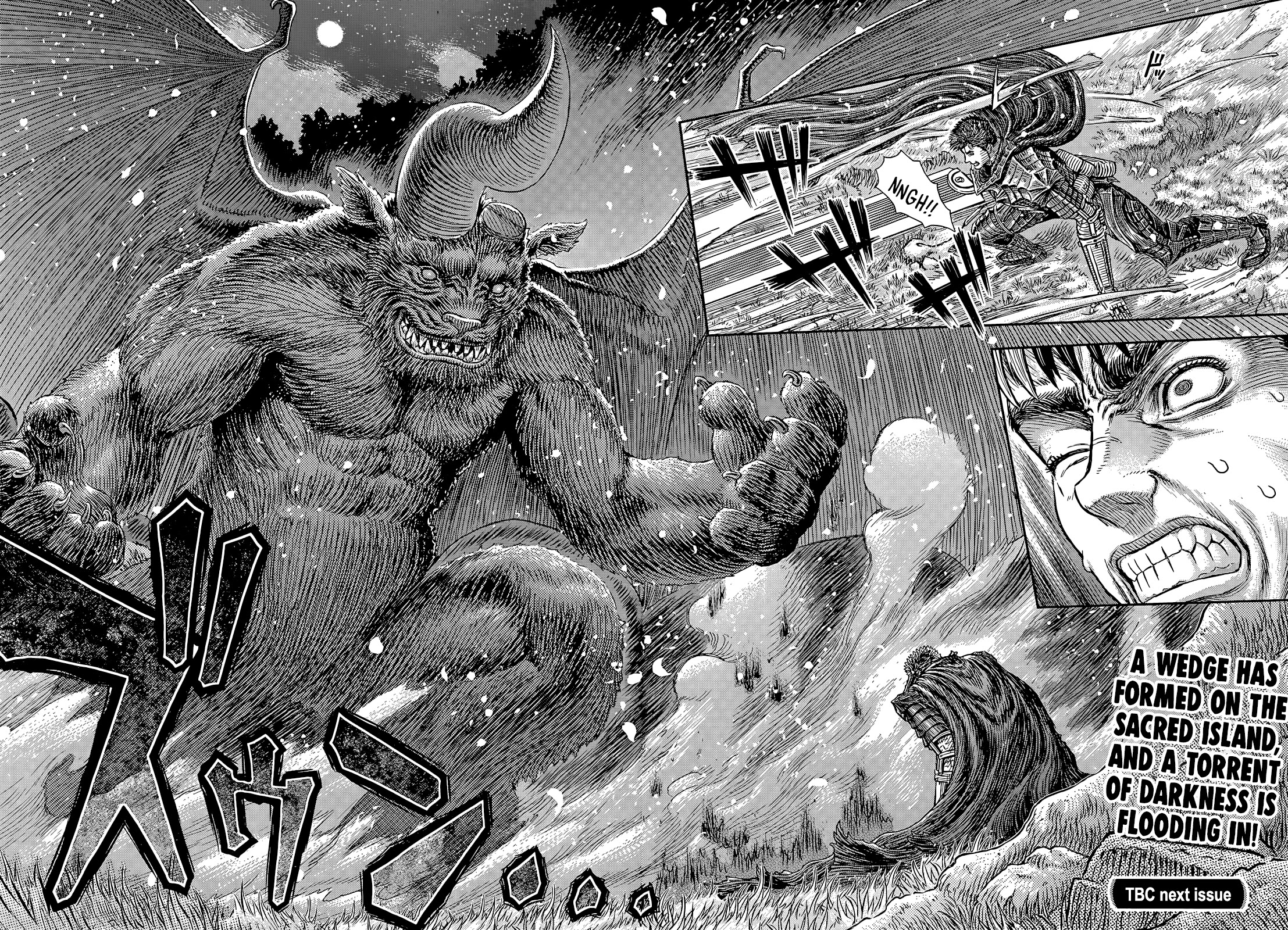 Berserk manga, chapter 366, page 14 of 14