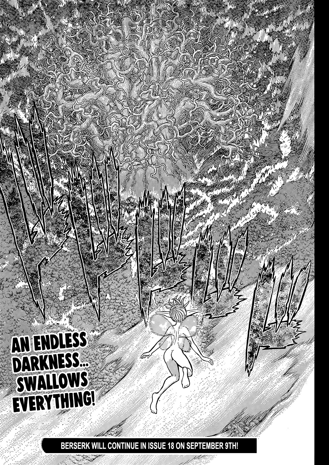 Berserk manga, chapter 368, page 20 of 20