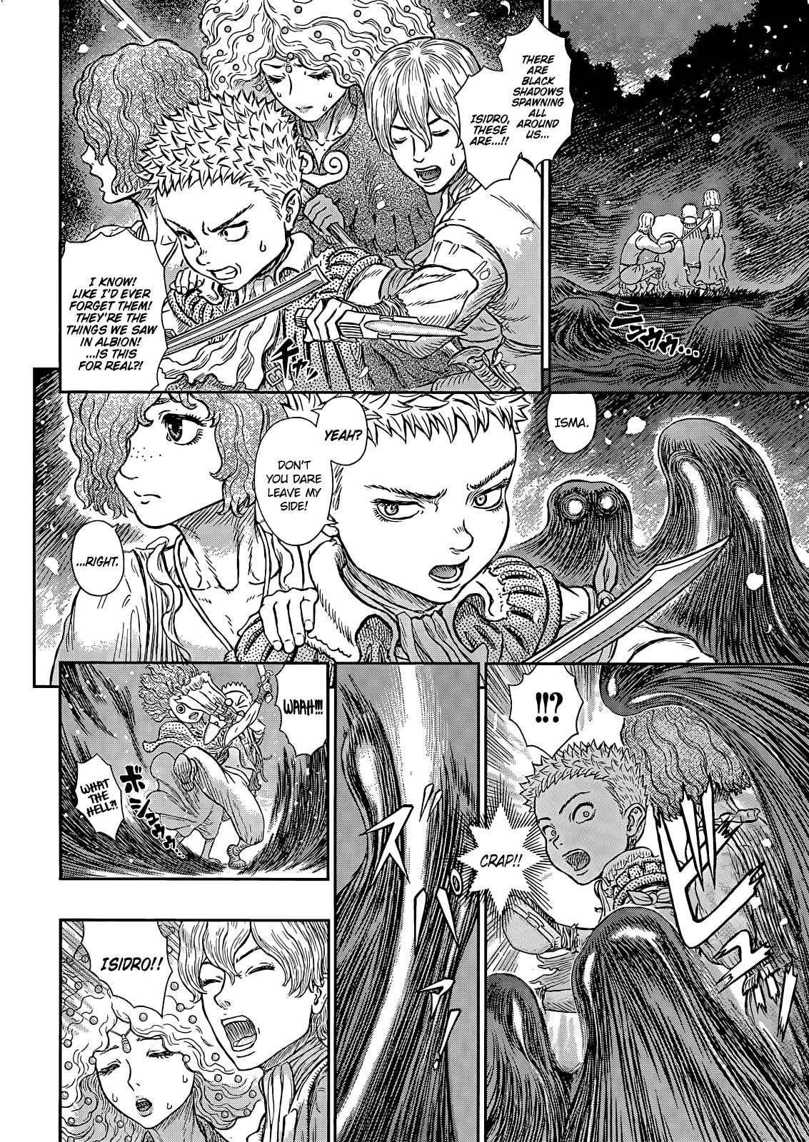 Berserk manga, chapter 368, page 3 of 20