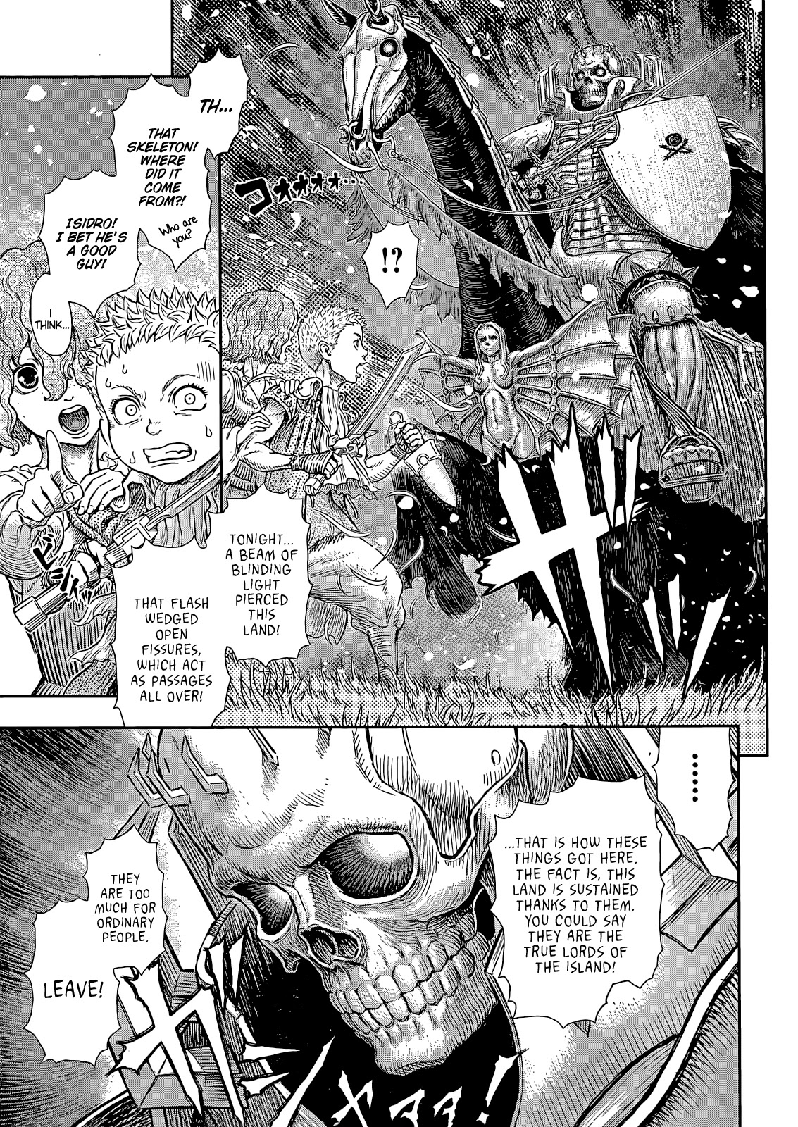 Berserk manga, chapter 368, page 4 of 20