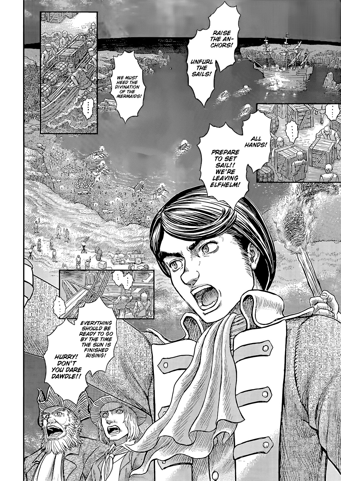 Berserk manga, chapter 368, page 7 of 20