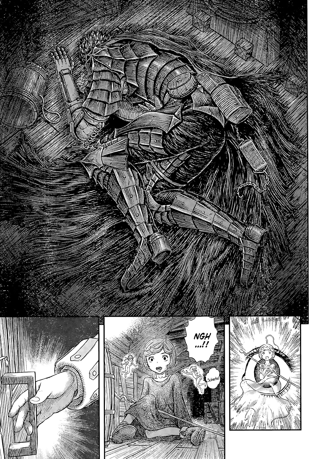 Berserk manga, chapter 371, page 9 of 18