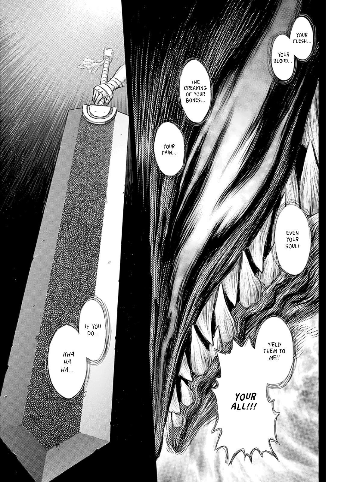 Berserk manga, chapter 373, page 17 of 22