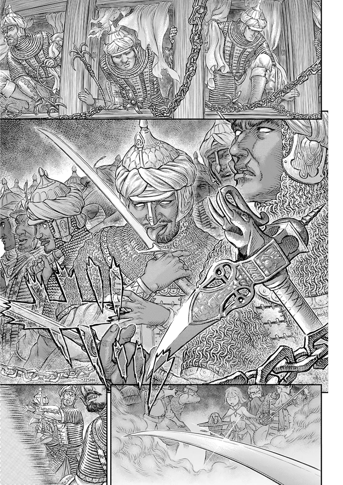 Berserk manga, chapter 373, page 19 of 22