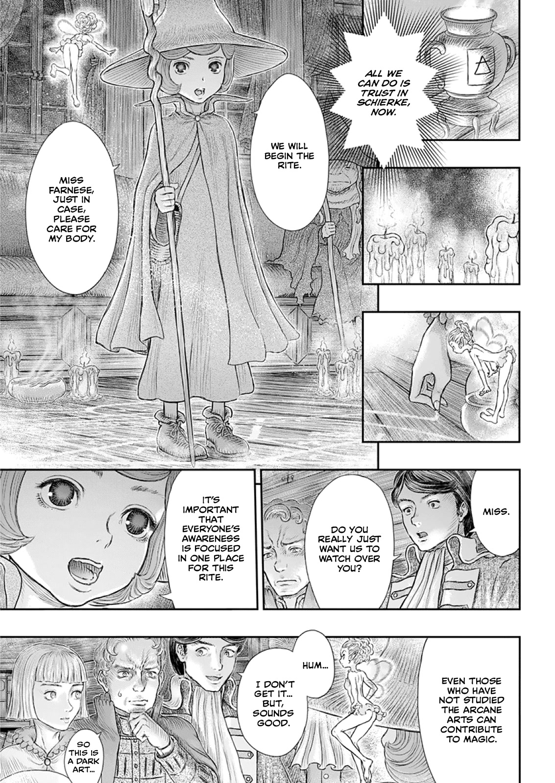 Berserk manga, chapter 373, page 3 of 22