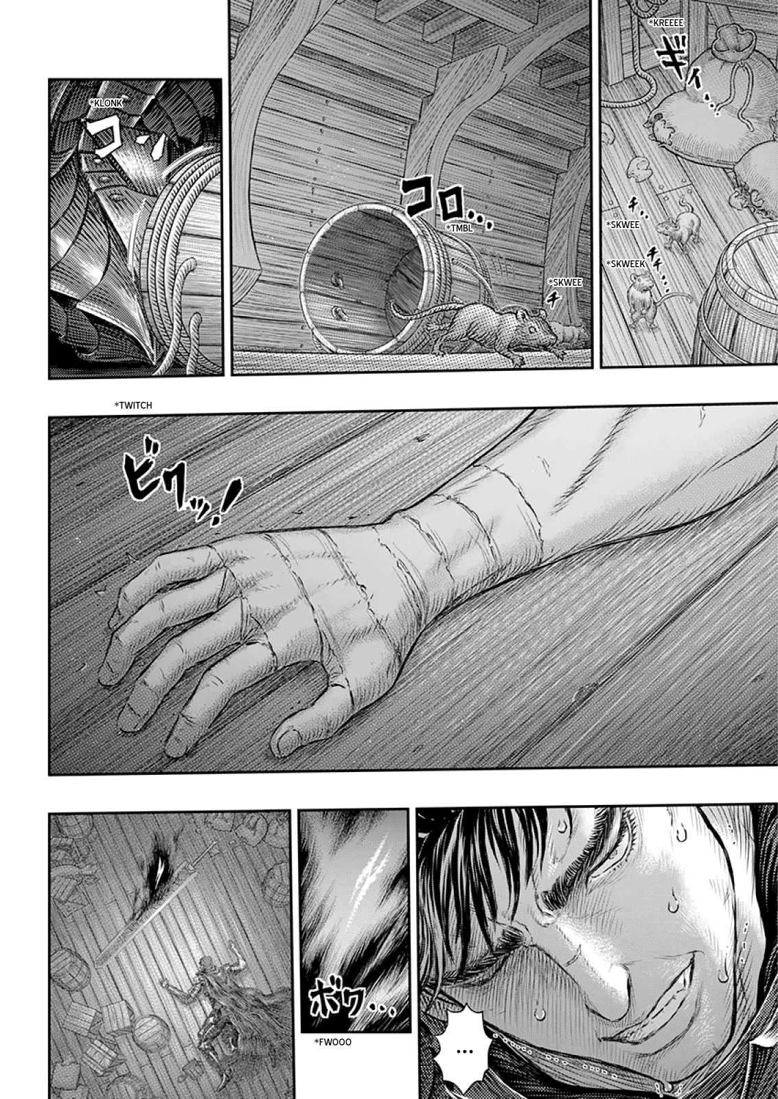 Berserk manga, chapter 373, page 8 of 22