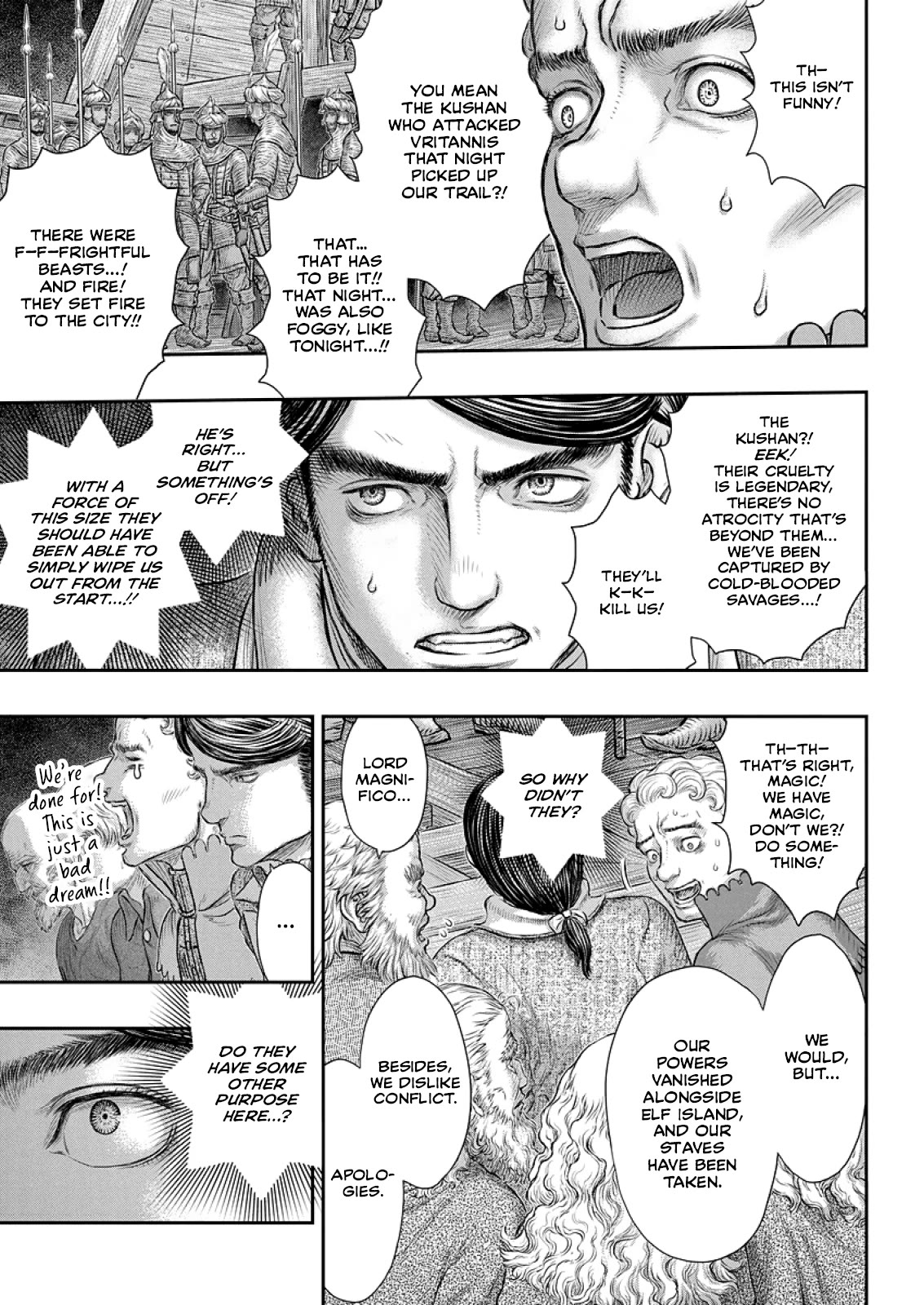 Berserk Chapter 374 page 20 - Chapter 374: Is the sleeping black beast but biding its time?