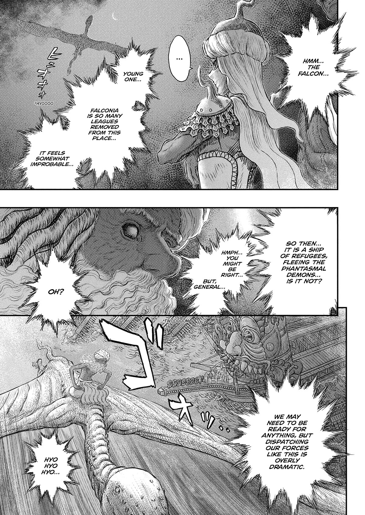 Berserk Chapter 375 page 4 - Chapter 375: Dawn Breaks on the Unyielding Fog of Night
