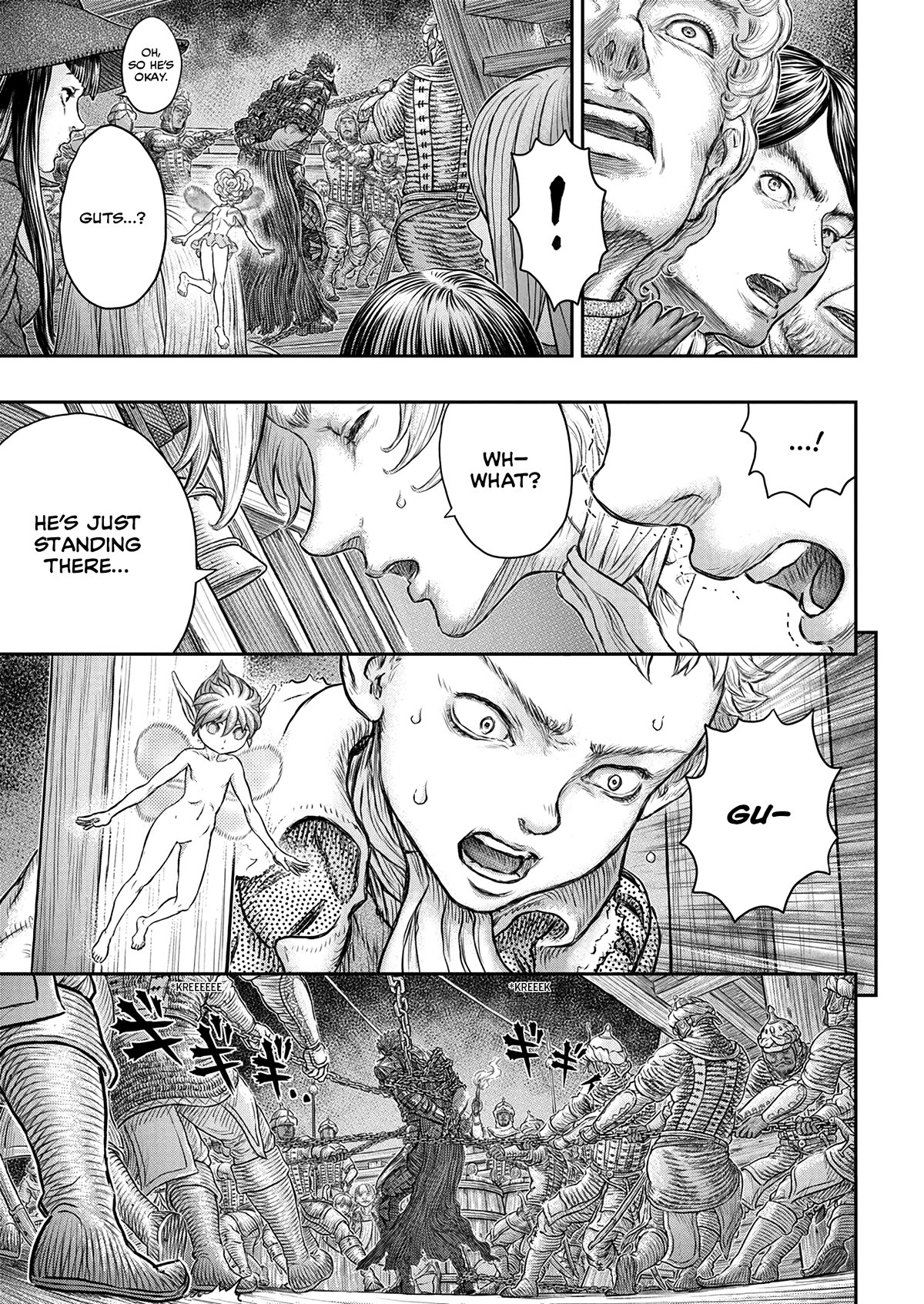 Berserk Chapter 375 page 8 - Chapter 375: Dawn Breaks on the Unyielding Fog of Night