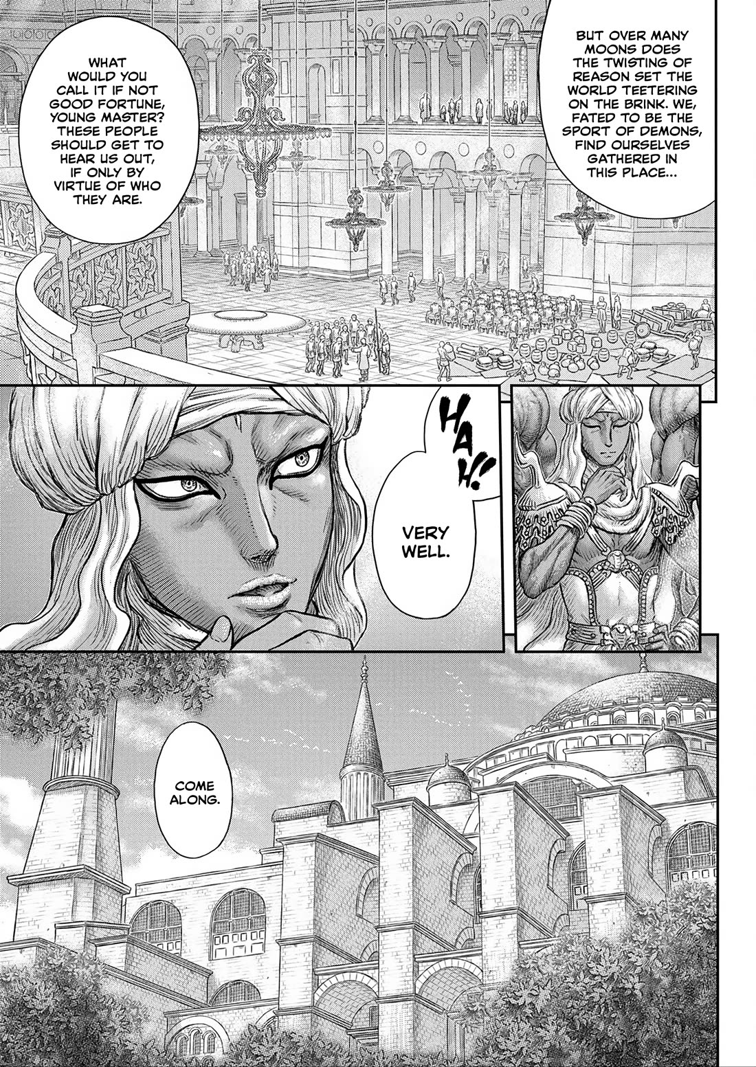 Berserk Chapter 376 page 14 - Chapter 376: Sea's quivering surface and calamitous war's shadow