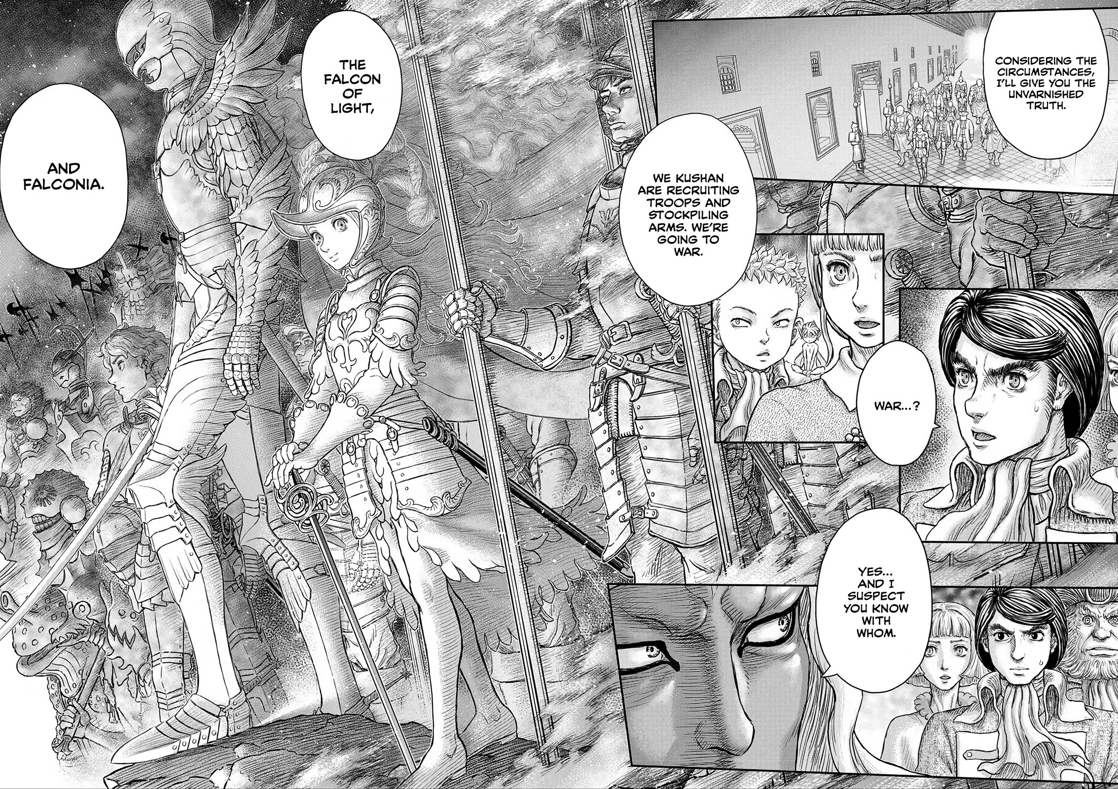 Berserk Chapter 376 page 17 - Chapter 376: Sea's quivering surface and calamitous war's shadow