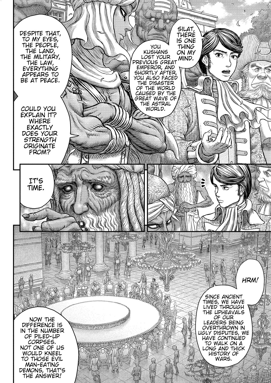 Berserk manga, chapter 377, page 9 of 26