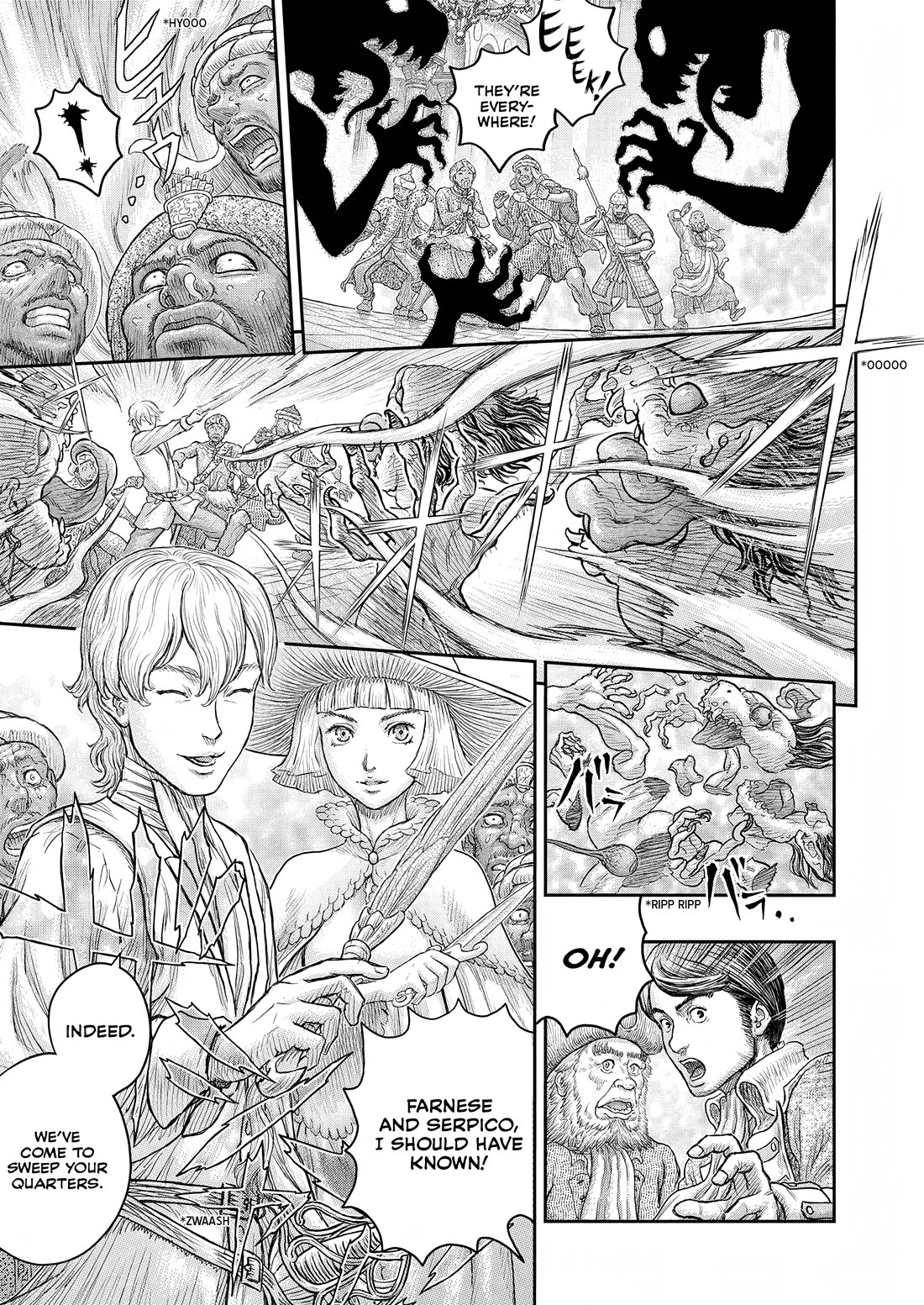 Berserk manga, chapter 379, page 14 of 23